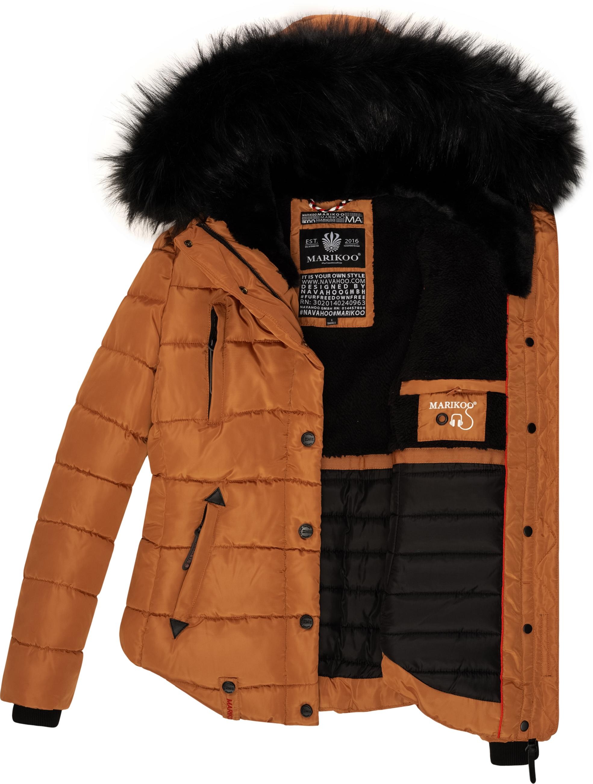 Marikoo Steppjacke »Steppjacke Lotusblüte«