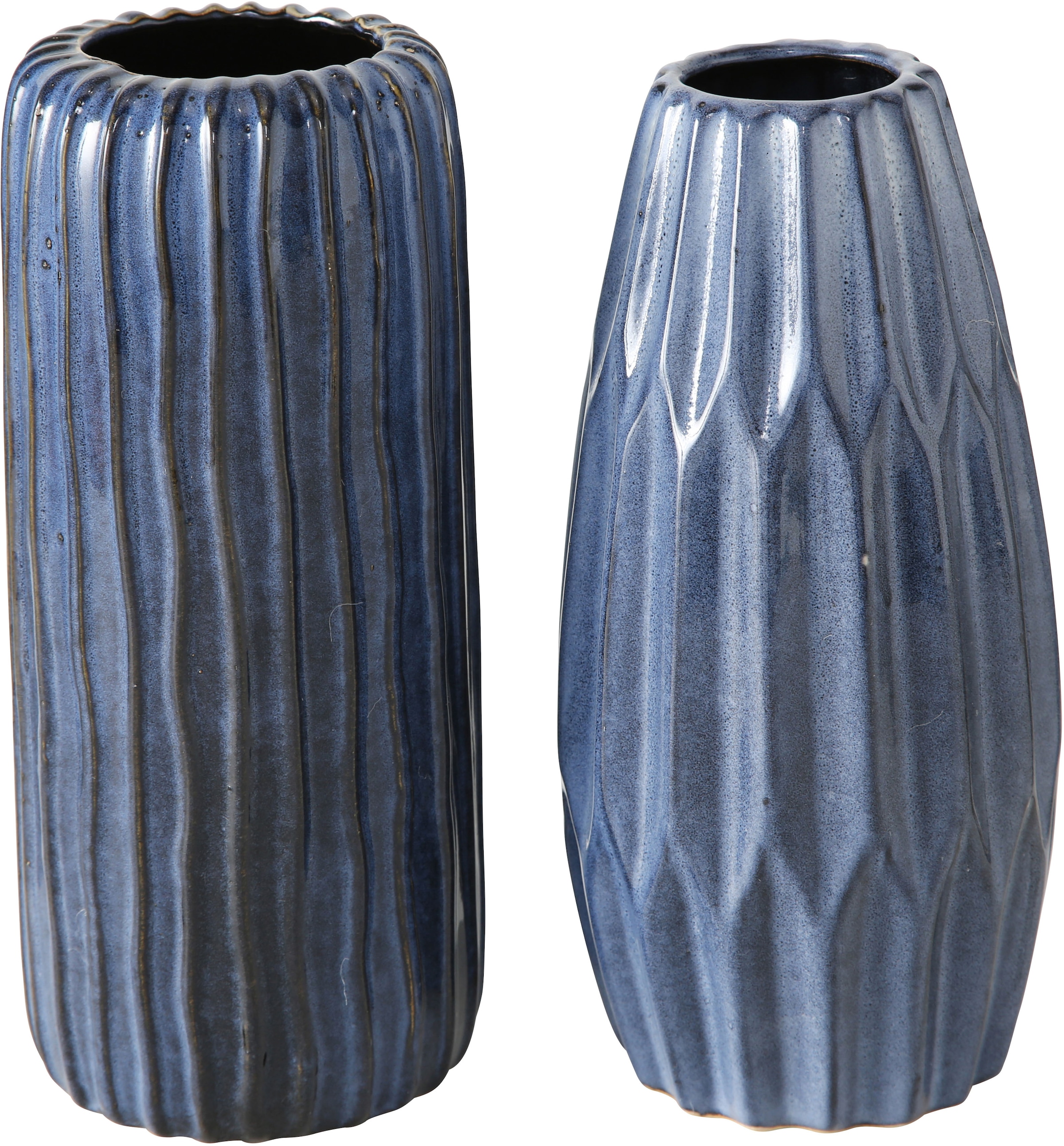 BOLTZE Tischvase »Aquarel«, (Set, 2 St.), aus Porzellan, Höhe ca. 23 cm + 24 cm kaufen