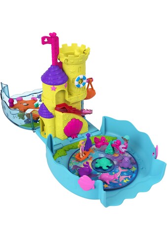 Mattel® Spielwelt »Polly Pocket, Seifenblasen-Aquarium«, mit 2 Figuren, Zubehör und... kaufen