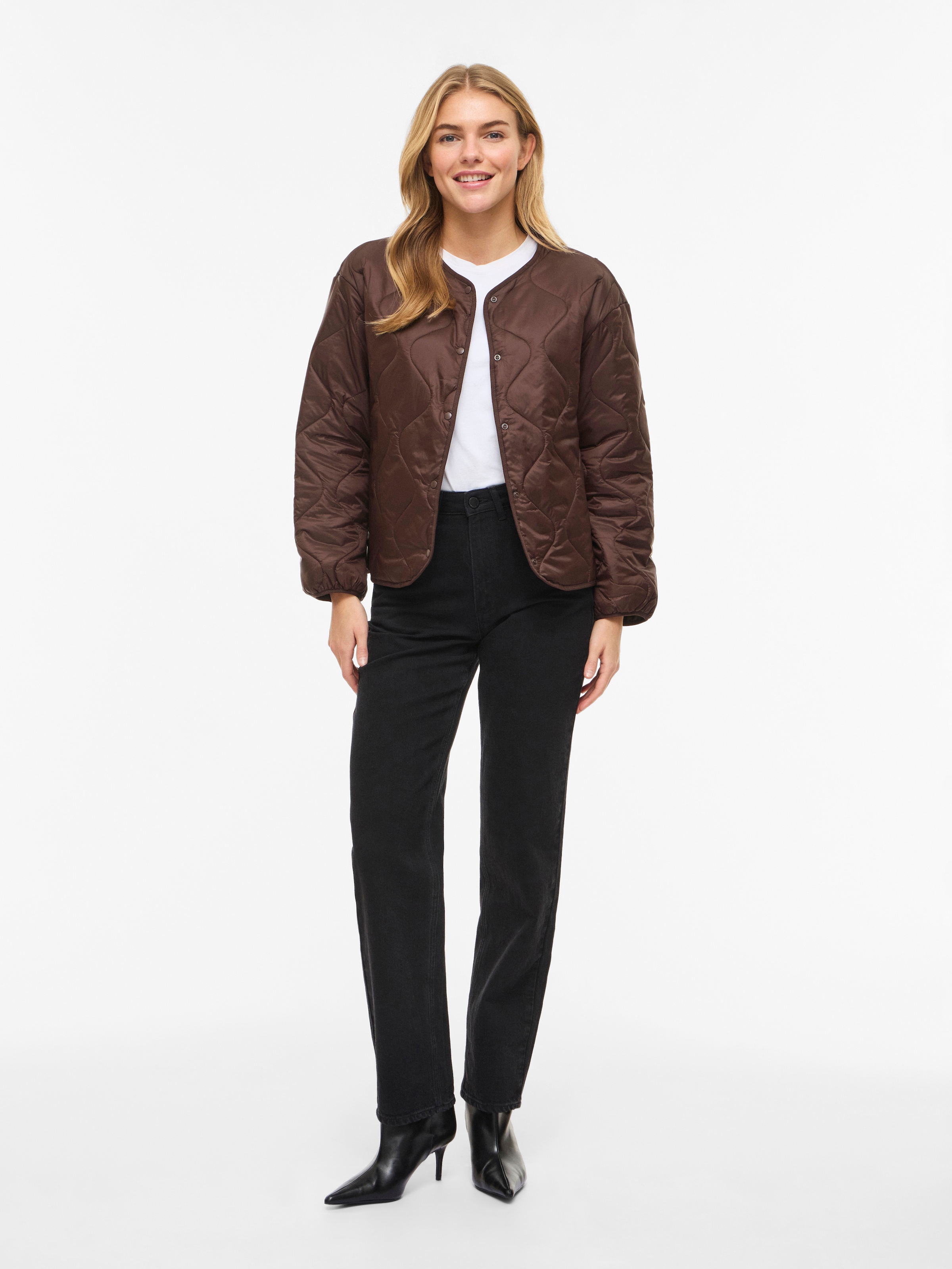 Vila Steppjacke »VIDUNE LIGHT JACKET - NOOS« Kunstfaser