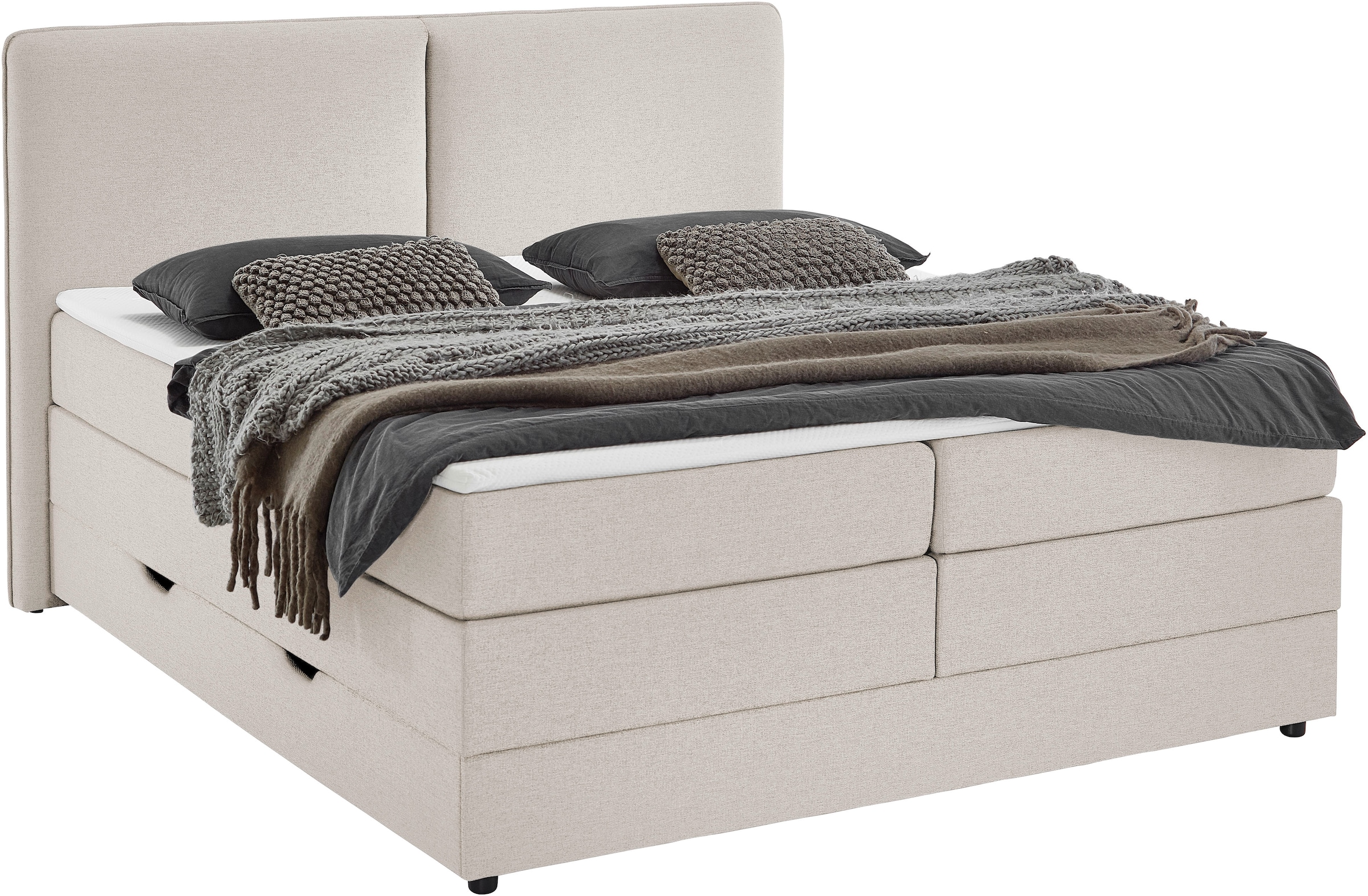 meise.möbel Boxbett »Columbia mit extra großem Bettkasten« erhältlich in 180x200cm