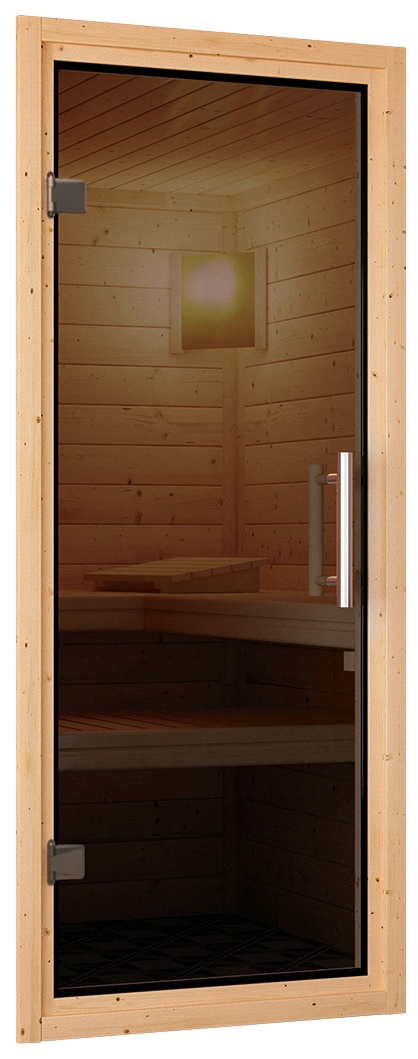Karibu Sauna »Tomke« Set,  ohne Ofen