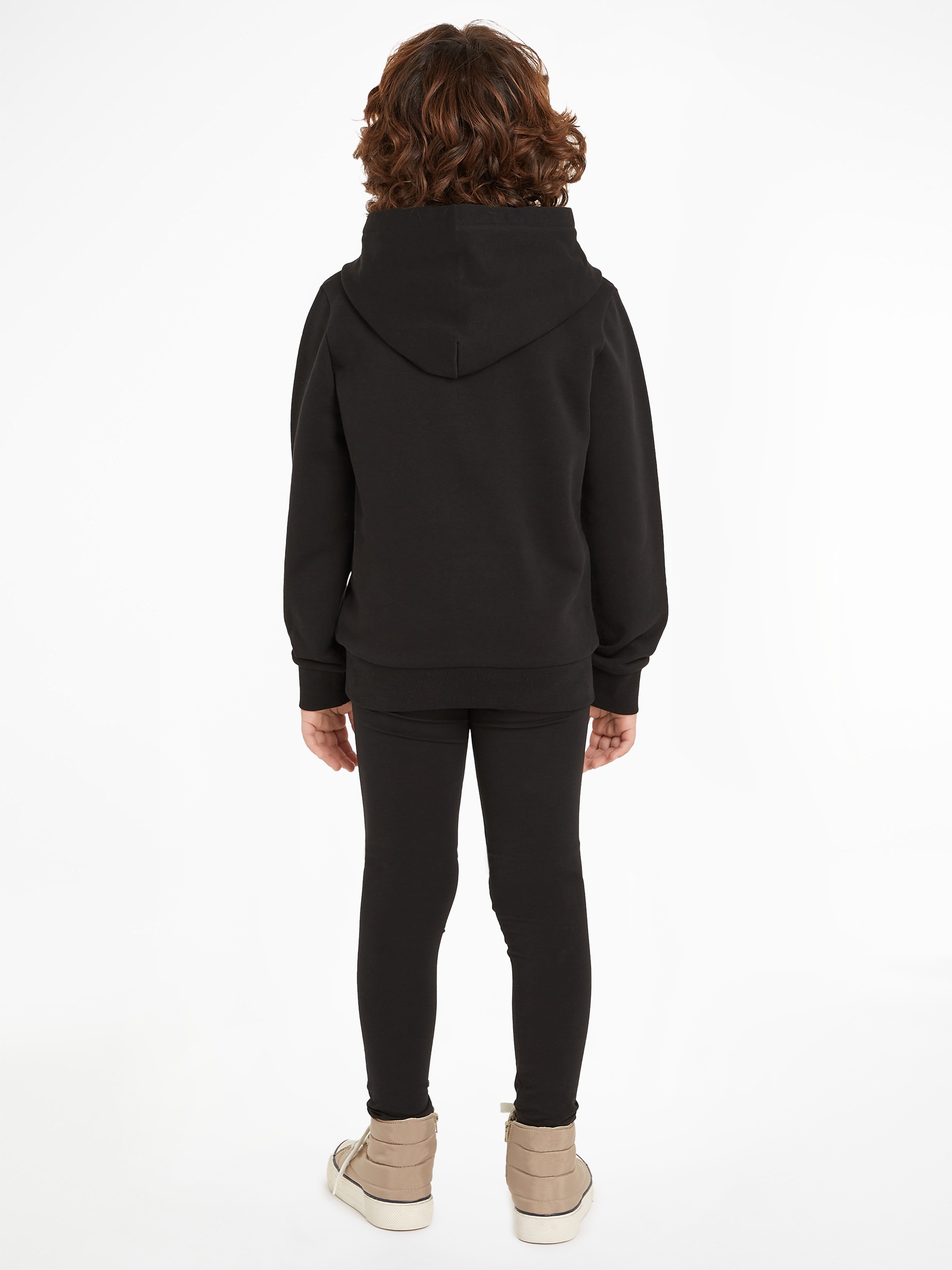 Calvin Klein Jeans Langarmshirt & Leggings »INST.LOGO RLX.HOODIE LEGGING SET«, für Kinder bis 16 Jahre