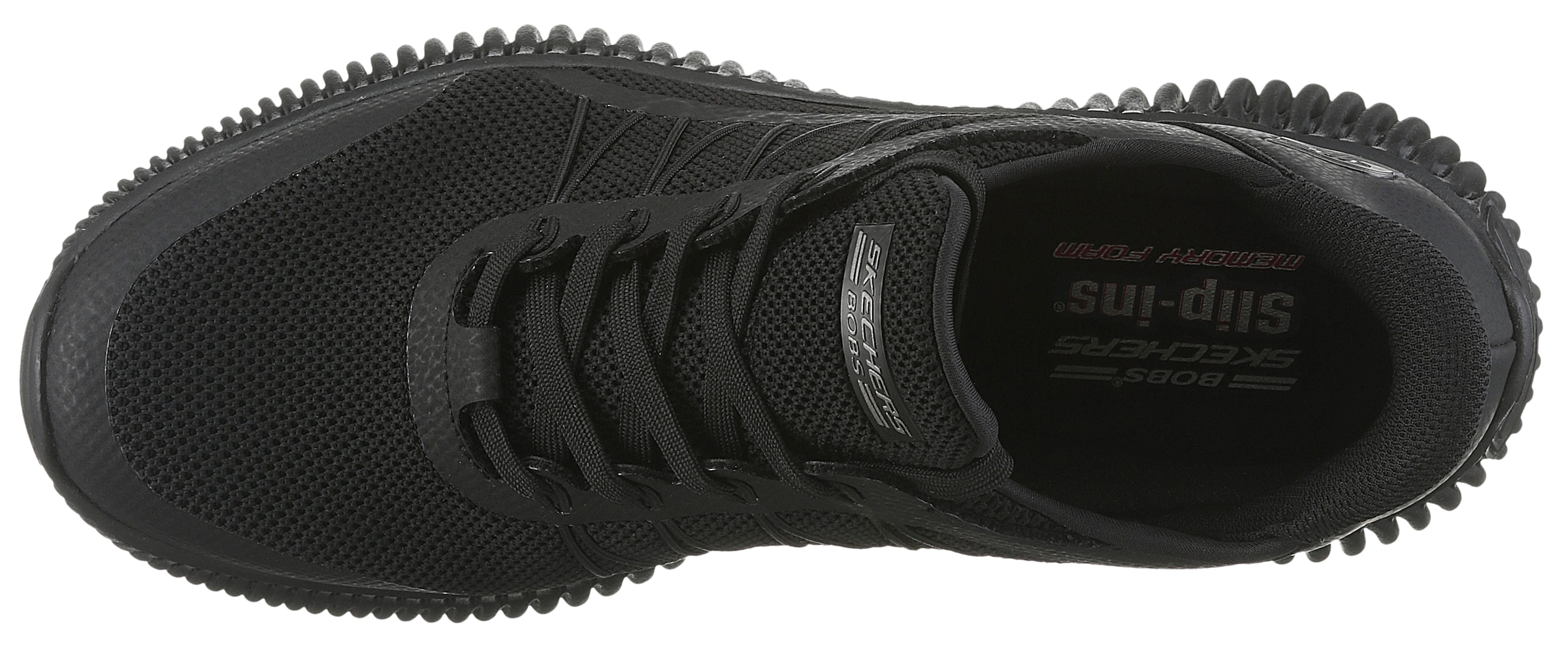 Skechers Sneaker »BOBS GEO LITE-FIXED EDGE«  Freizeitschuh, Trainingsschuh mit Slip-ins
