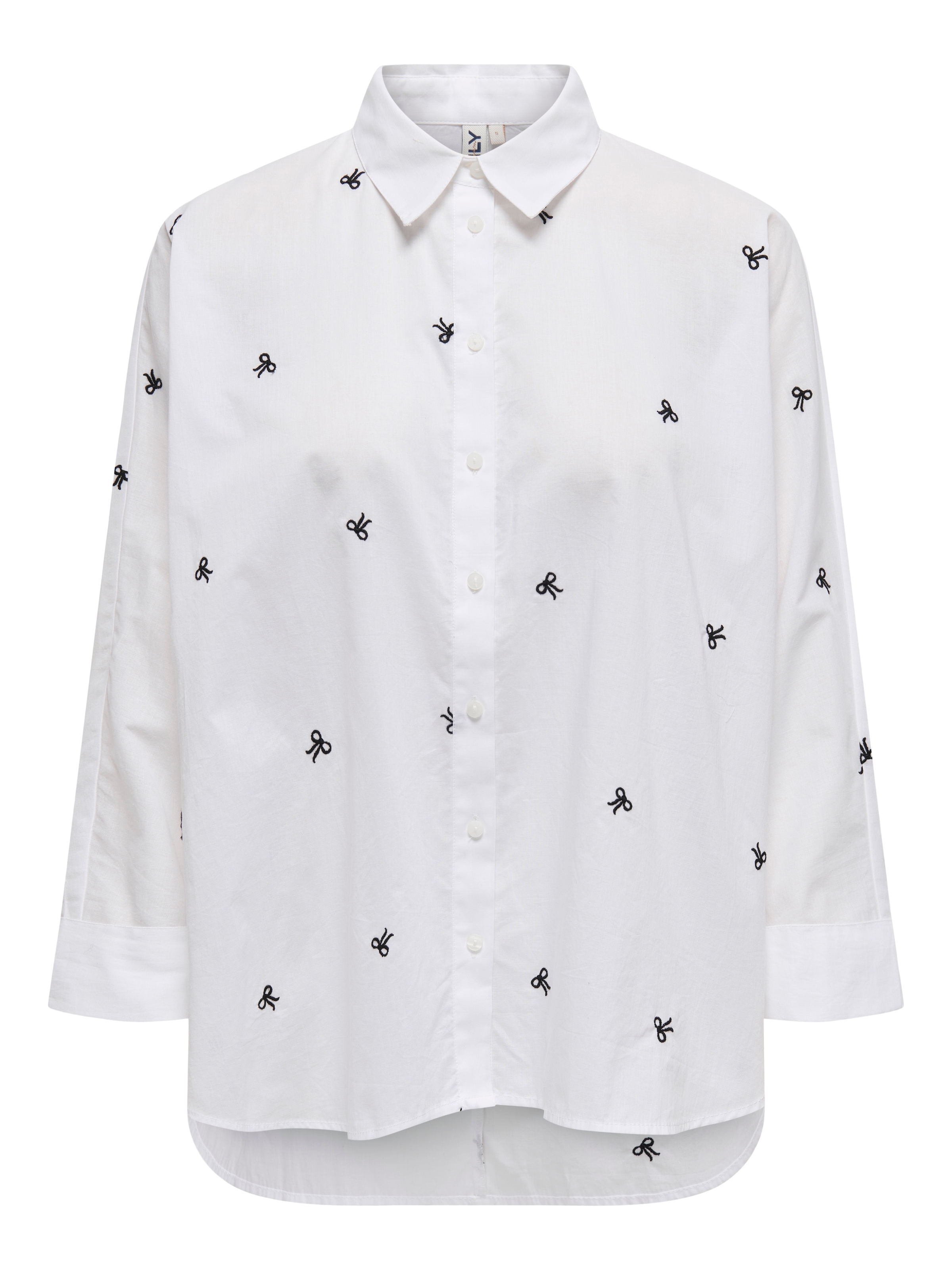 ONLY Hemdbluse »ONLNEW LINA GRACE LS EMB SHIRT NOOS WVN«