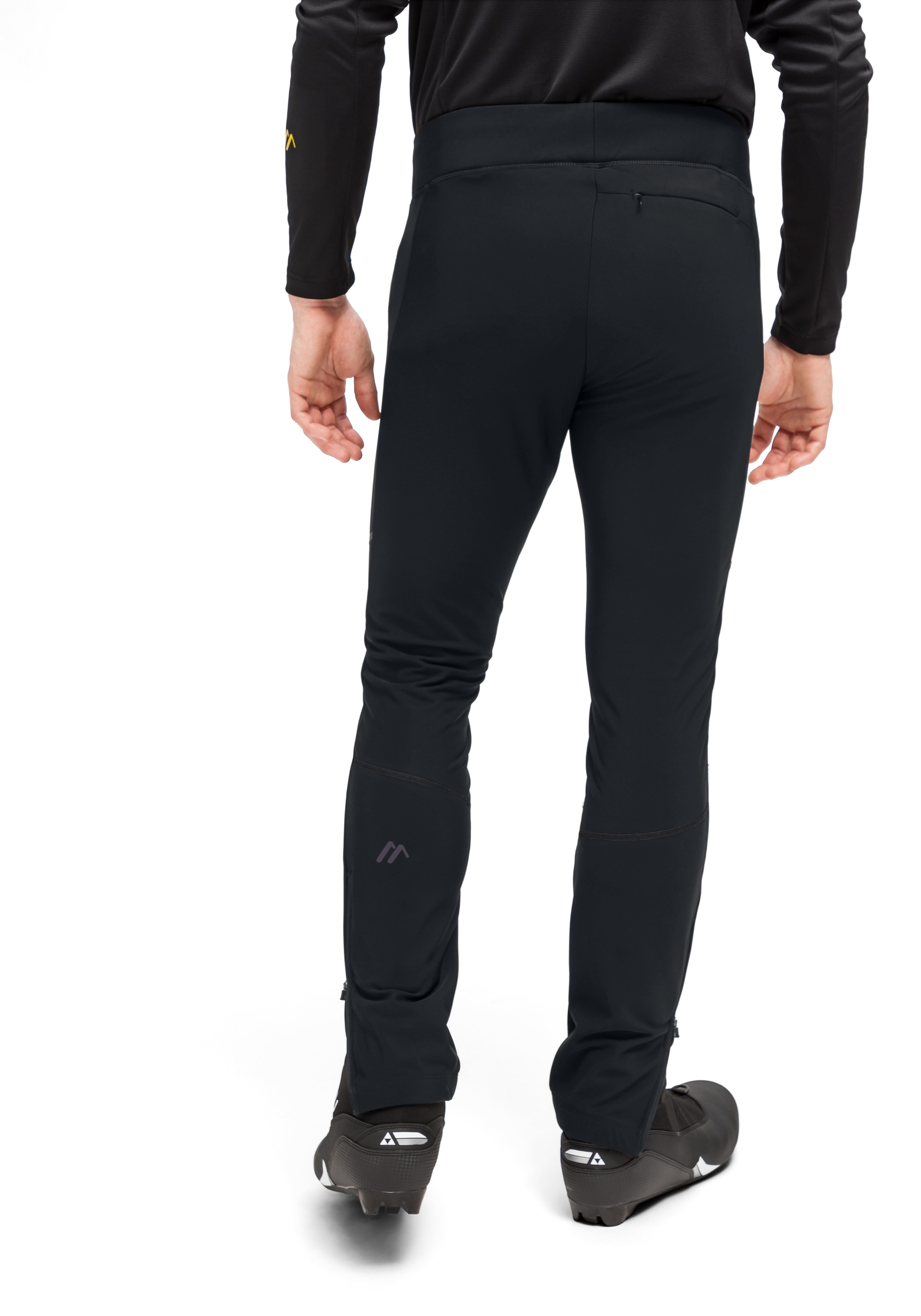 Maier Sports Skihose »TelfsTight 2.0M«, Herren Langlaufhose, 4-Wege-Stretch, Skitourenhose, Vorderseite aus Softshell