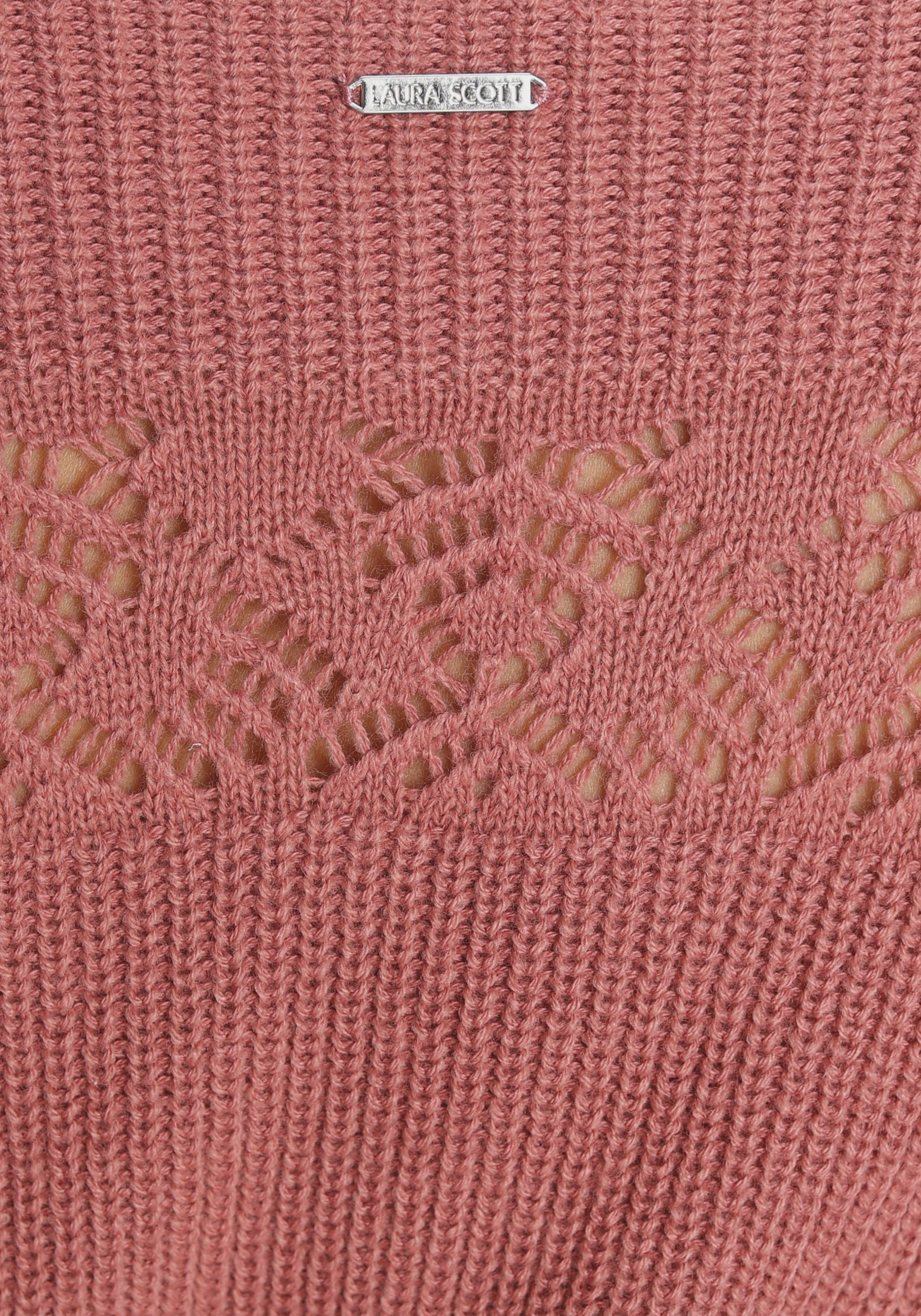 Laura Scott Strickpullover, mit Ajour-Muster