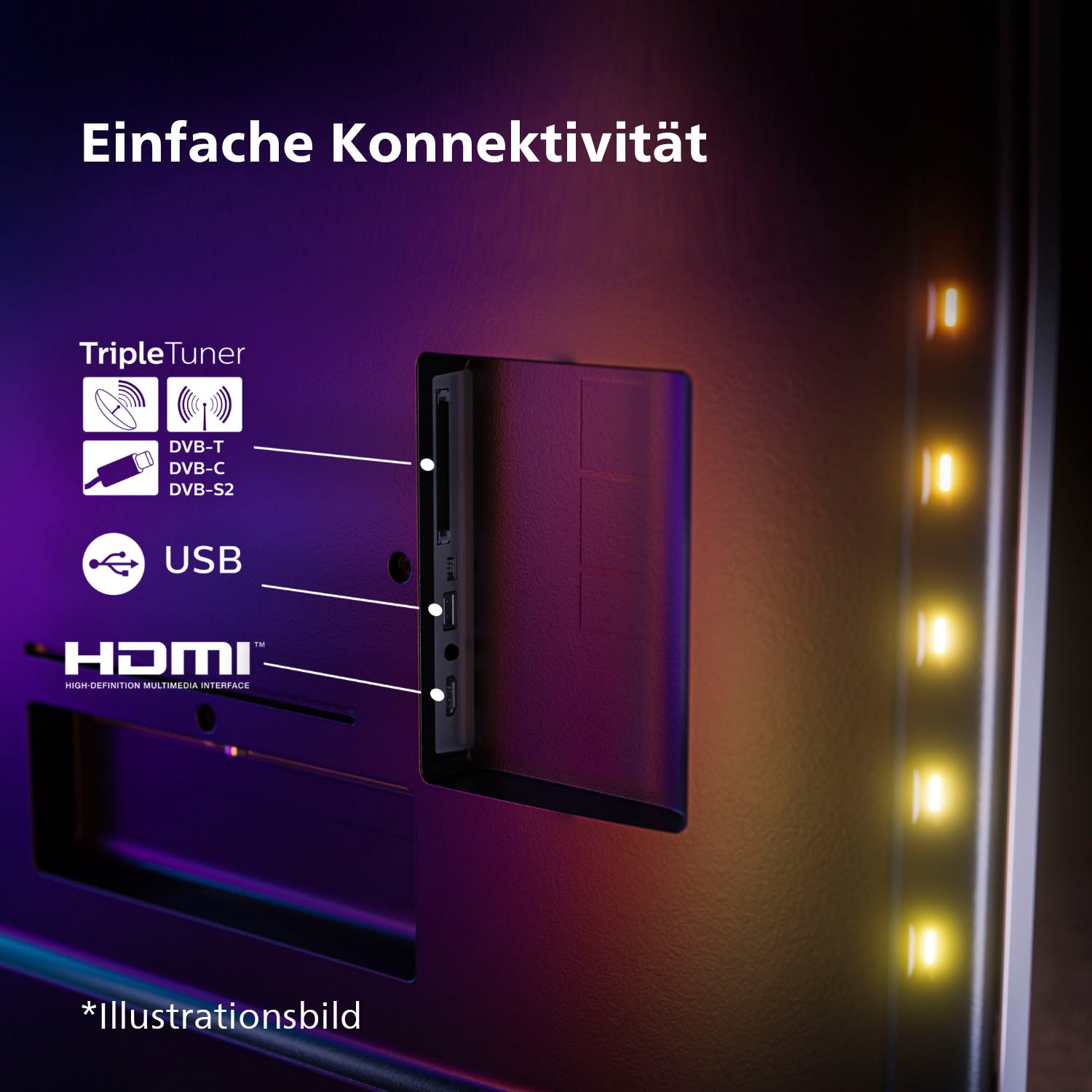 Philips LED-Fernseher »50PUS8108/12«, 4K Ultra HD, Smart-TV
