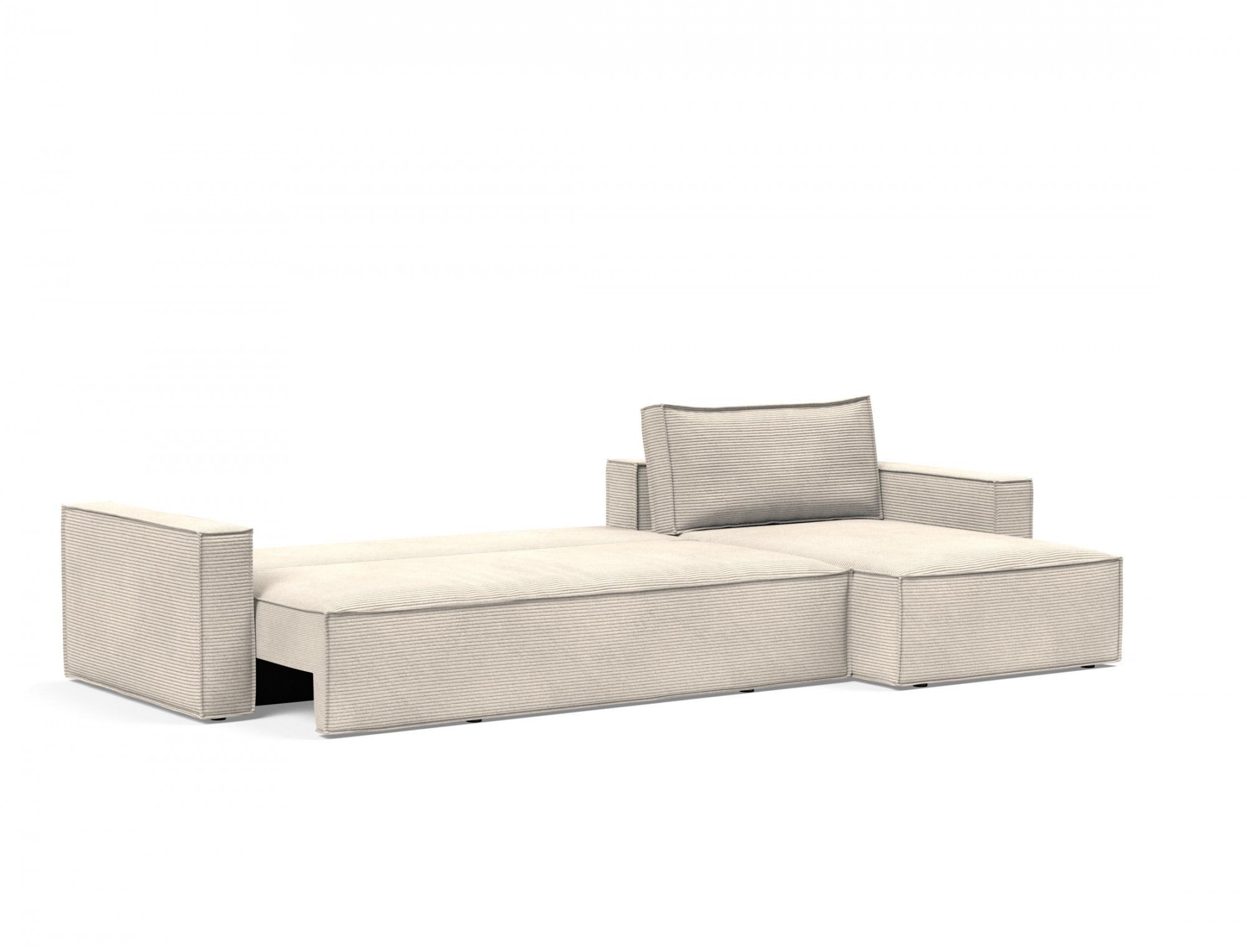 INNOVATION LIVING ™ 4-Sitzer »Newilla Schlafsofa, Bettsofa, Couch, Schlaffunktion, Wohlfühloase«, komfortable Liegefläche, großer Stauraum, stabile Stahlkonstruktion