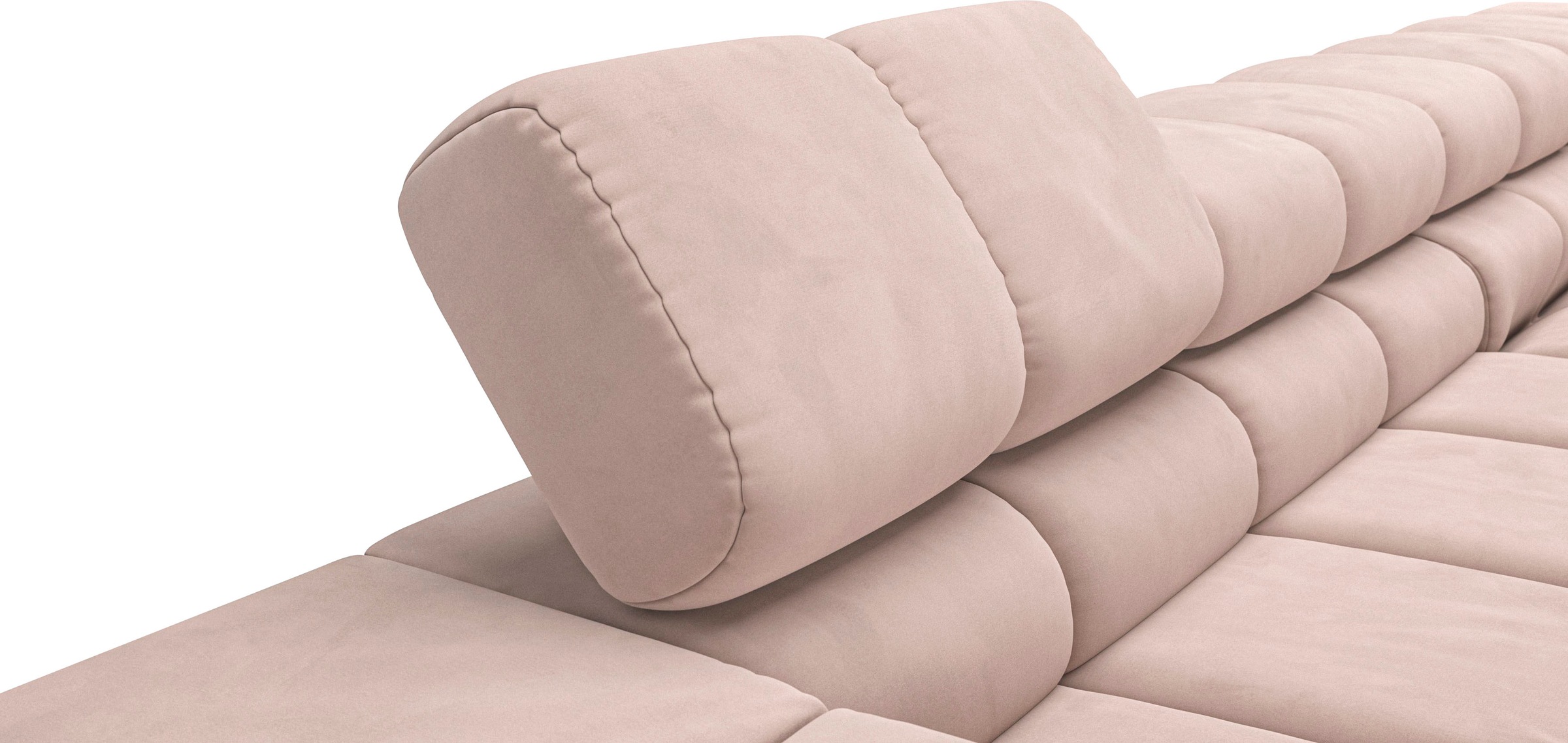 INOSIGN Ecksofa »Ancona incl. Kopfteilverstellung, OTTOs Choice, Breite 319cm, L-Form«, wahlweise motorische Sitztiefenverstellung, auch in Cord + Easy Care