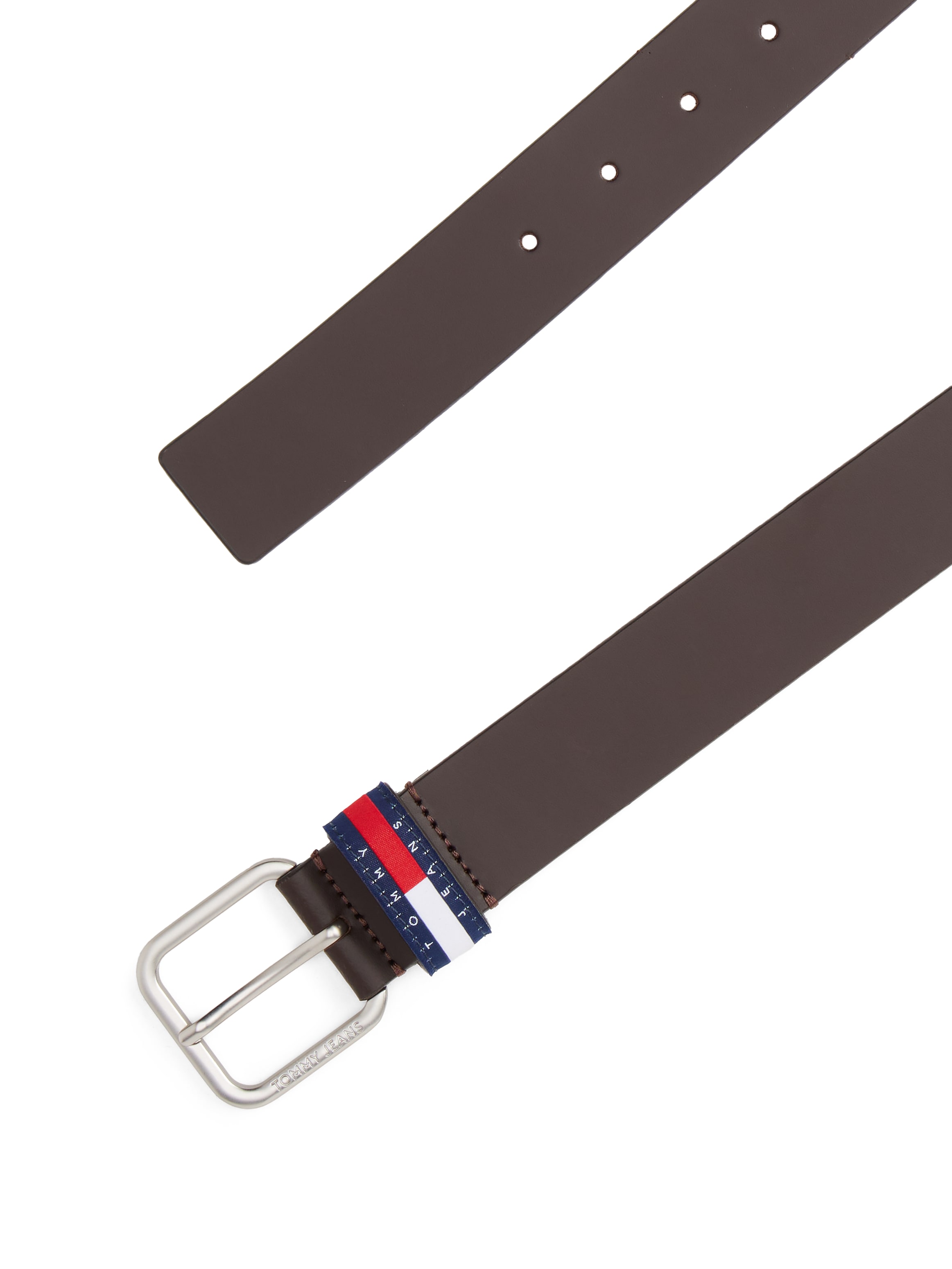 Tommy Jeans Ledergürtel »TJM RYAN 3.5«, mit Logo auf Gürtelschlaufe