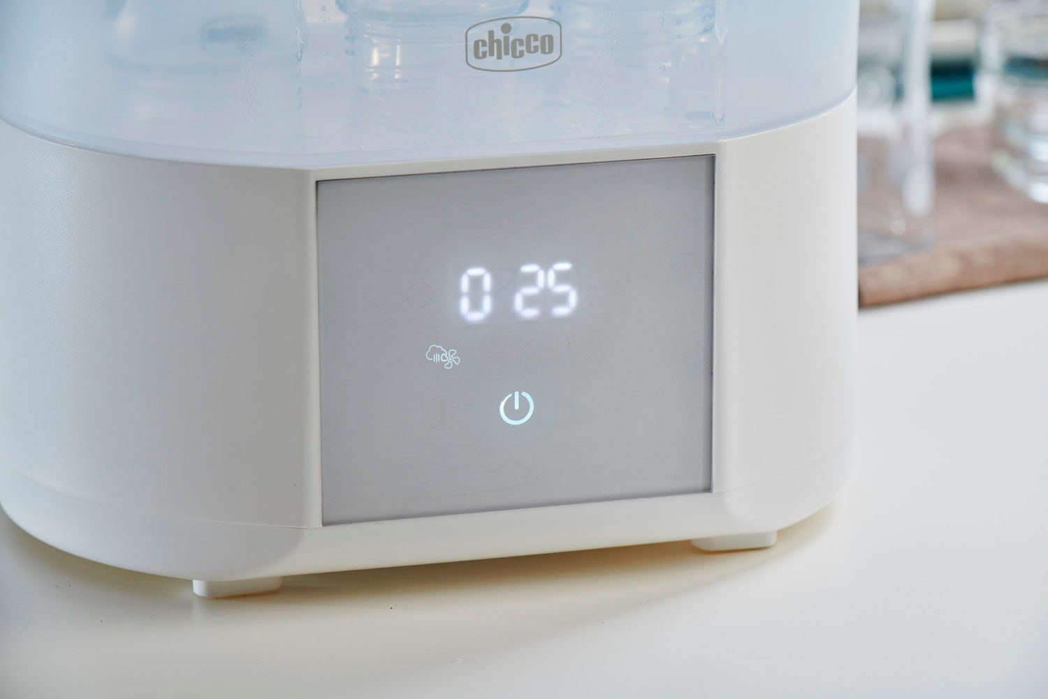 Chicco Dampfsterilisator »Modularer Sterlisator mit Trocknungsfunkion«, mit Trocknungsfunktion