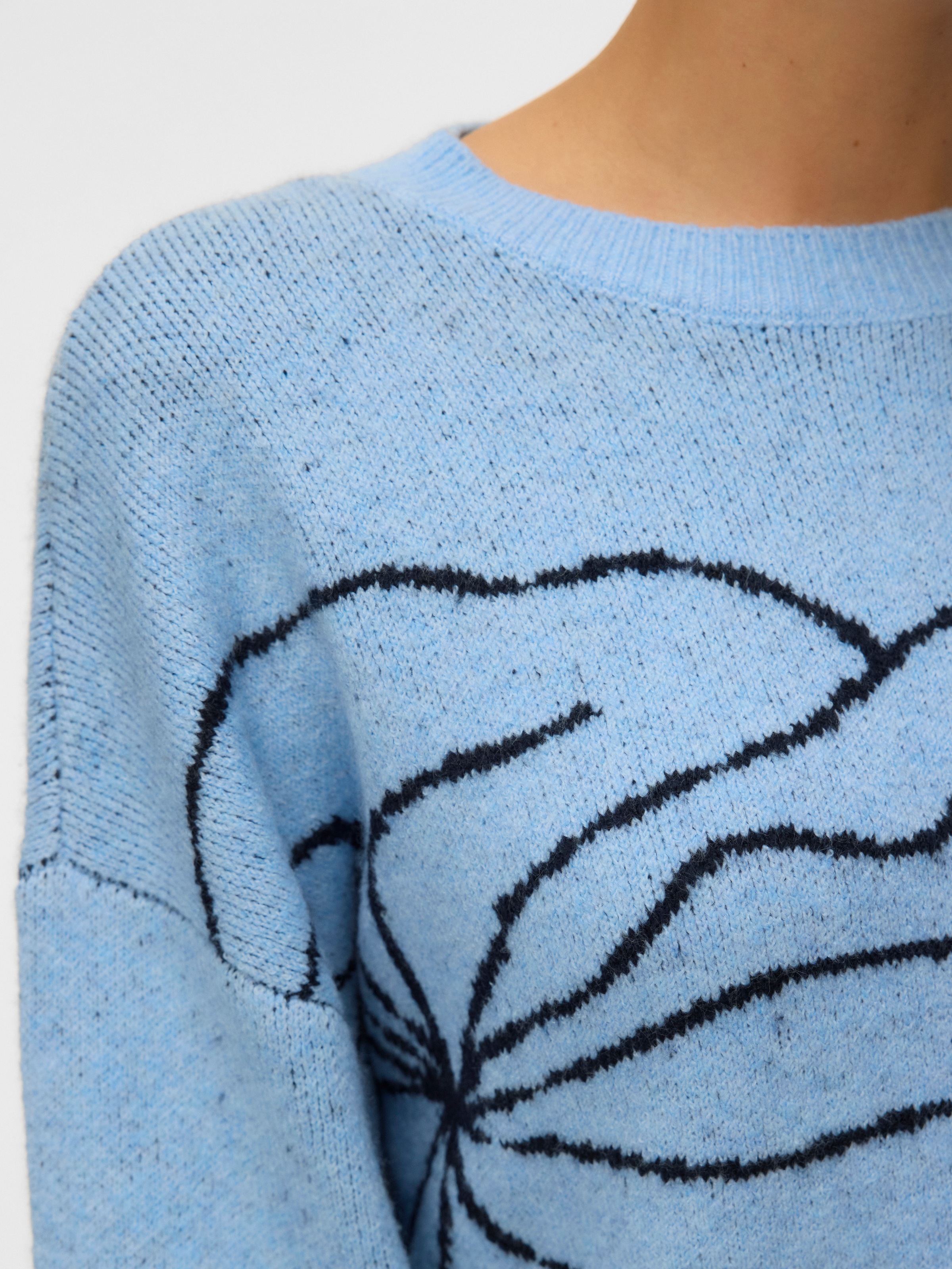 Vero Moda Strickpullover »AWHEART LS O-NECK KNIT NOOS«