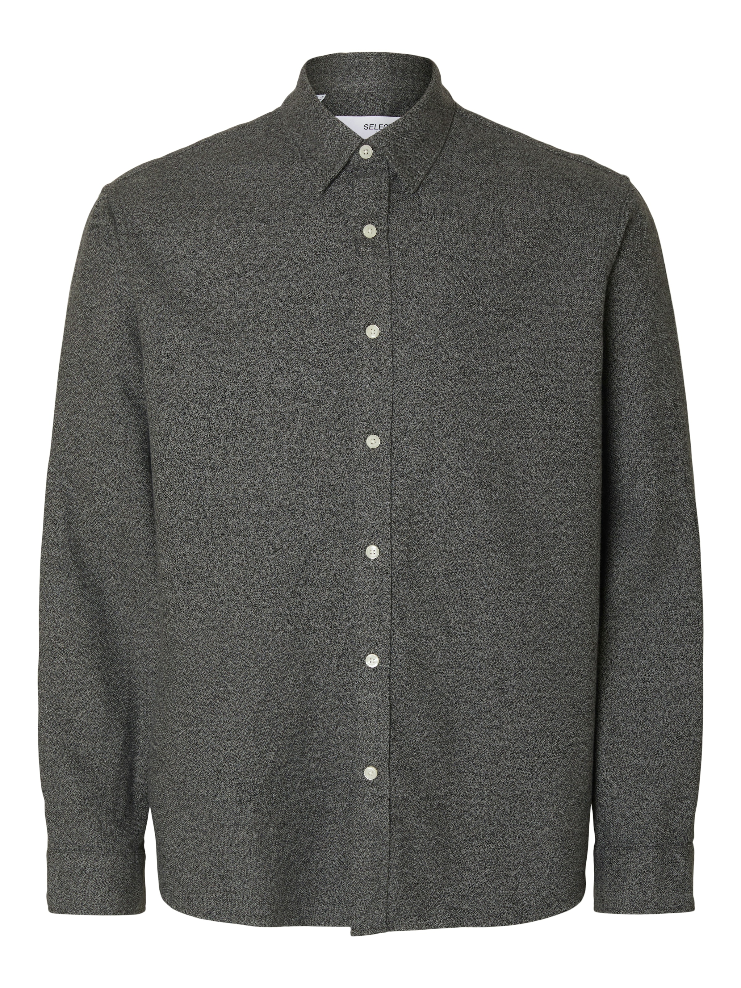 SELECTED HOMME Langarmhemd »SLHREGNOAH BRUSHED TWIST SHIRT LS NOOS«