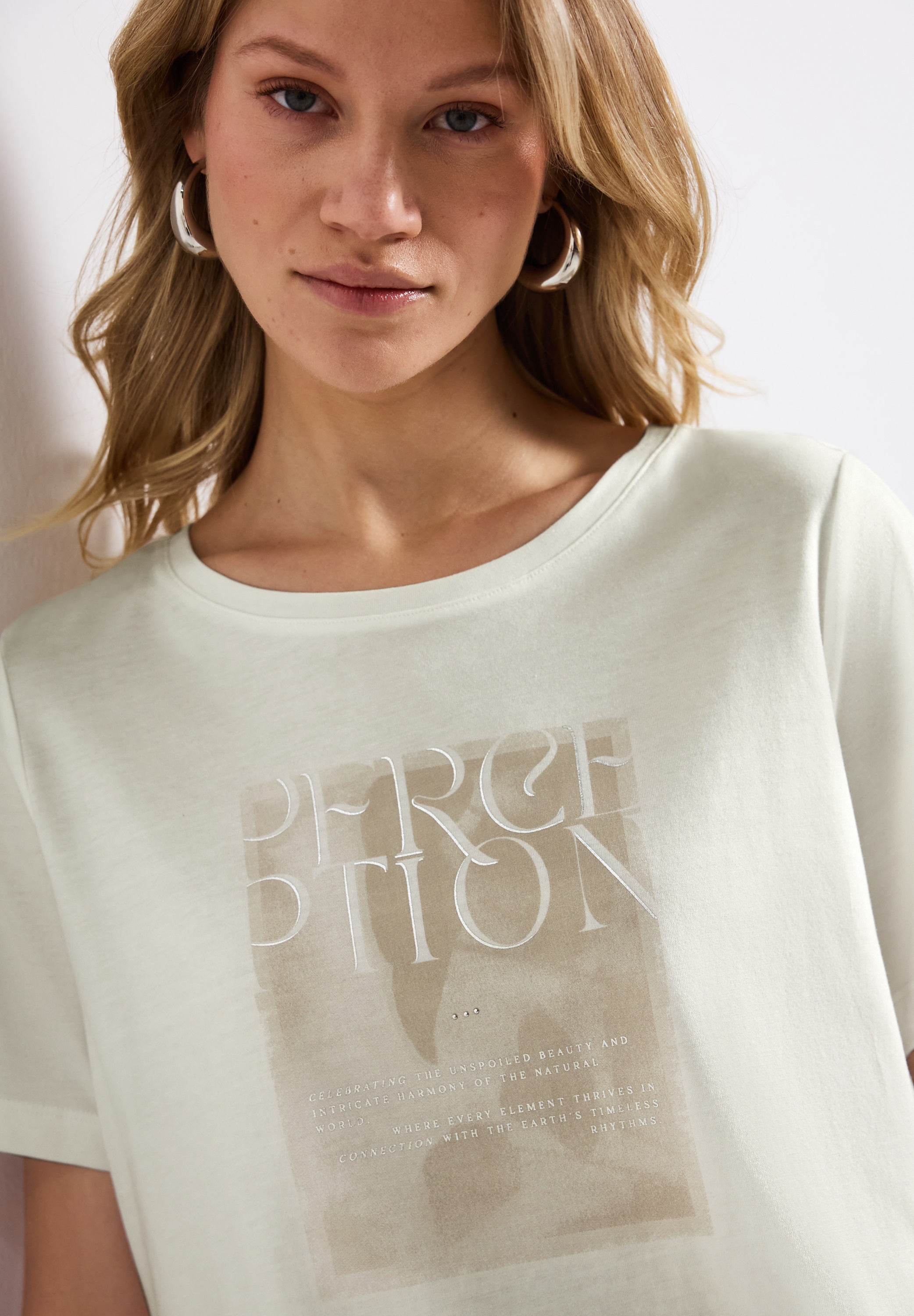 STREET ONE T-Shirt, mit Frontprint