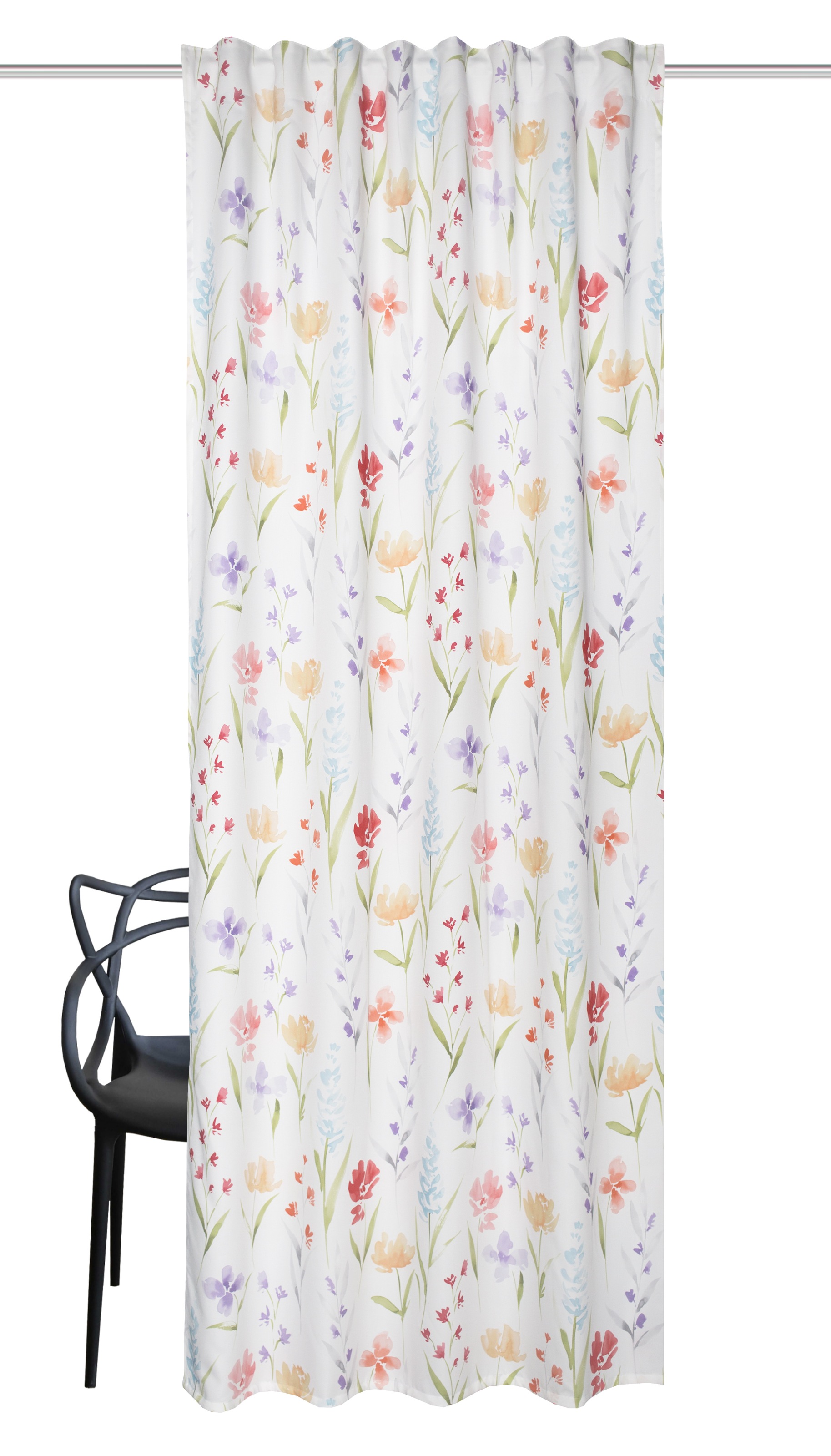 HOME WOHNIDEEN Vorhang »DANICA« Multifunktionsband 1 Stk. tlg. Kombibandschal Dekostoff, bedruckt