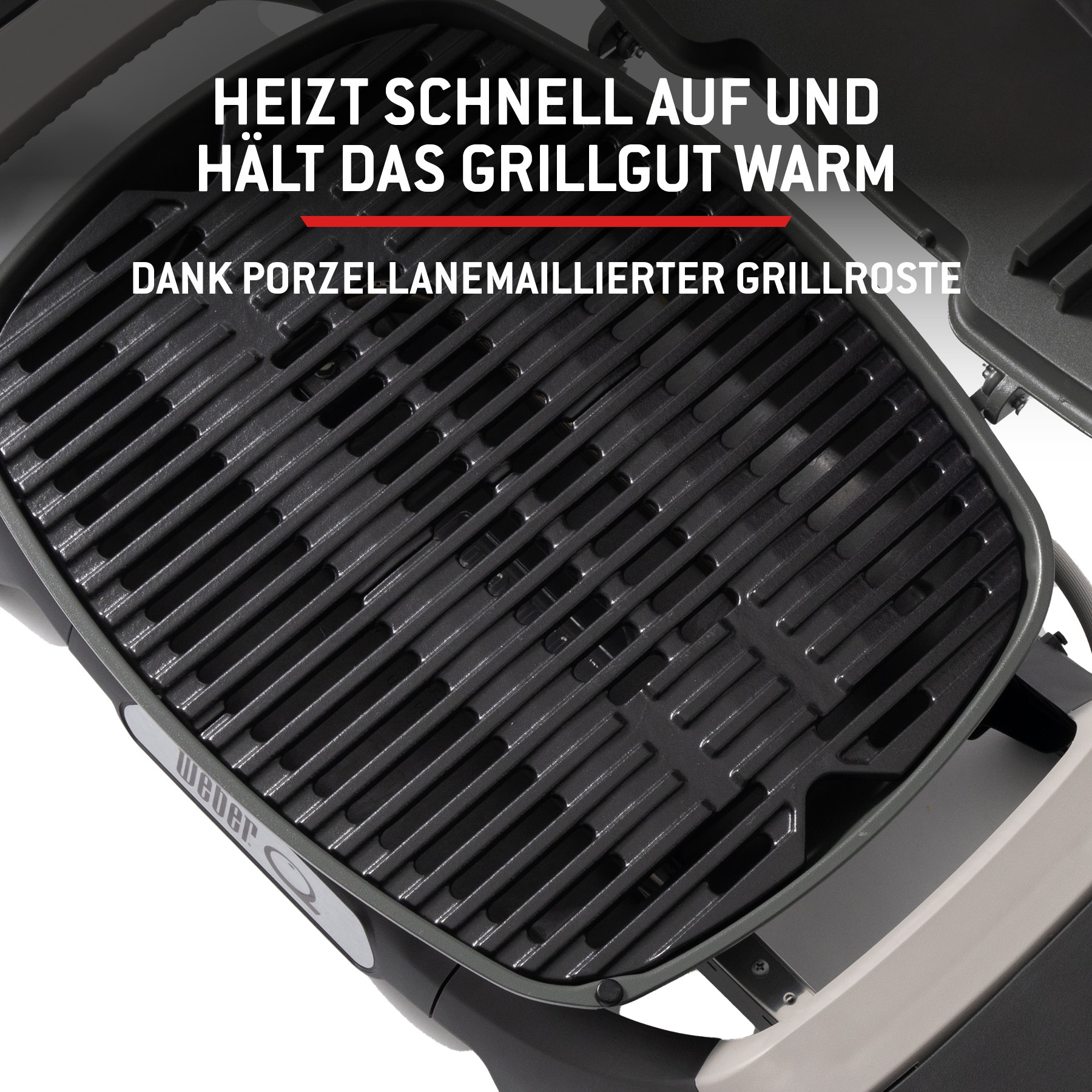 Weber Gasgrill »Q1200N« Mit Deckelthermometer, abnehmbaren Seitentischen und Untergestell