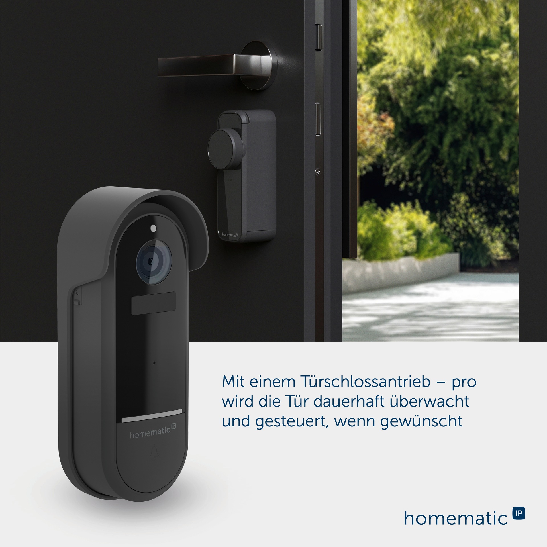 Homematic IP Video-Türsprechanlage »Video-Türklingel« Aussenbereich & Innenbereich