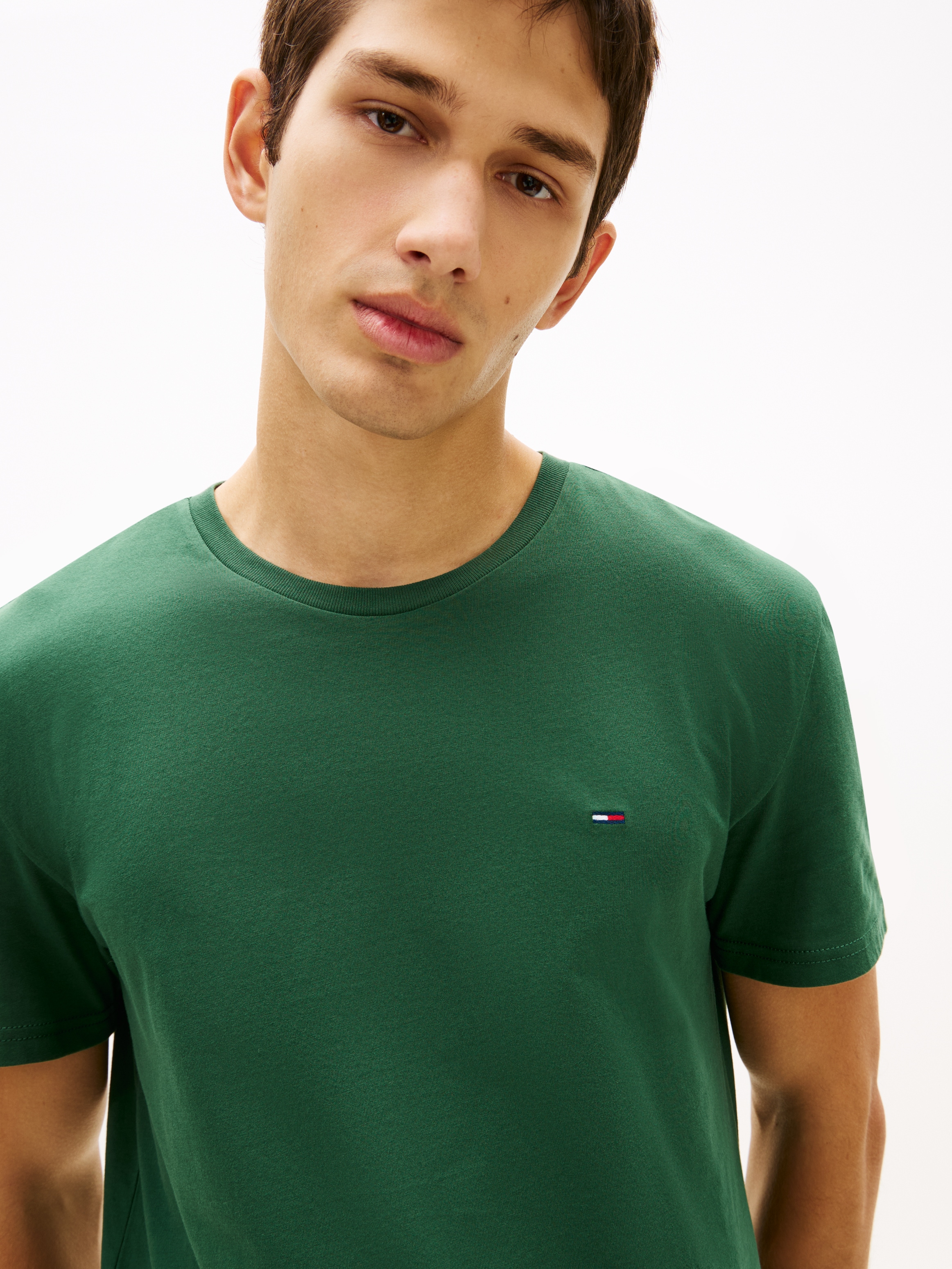 Tommy Jeans T-Shirt »TJM EXTRA SLIM 3 PACK« Packung, 3 Mit Rundhalsausschnitt