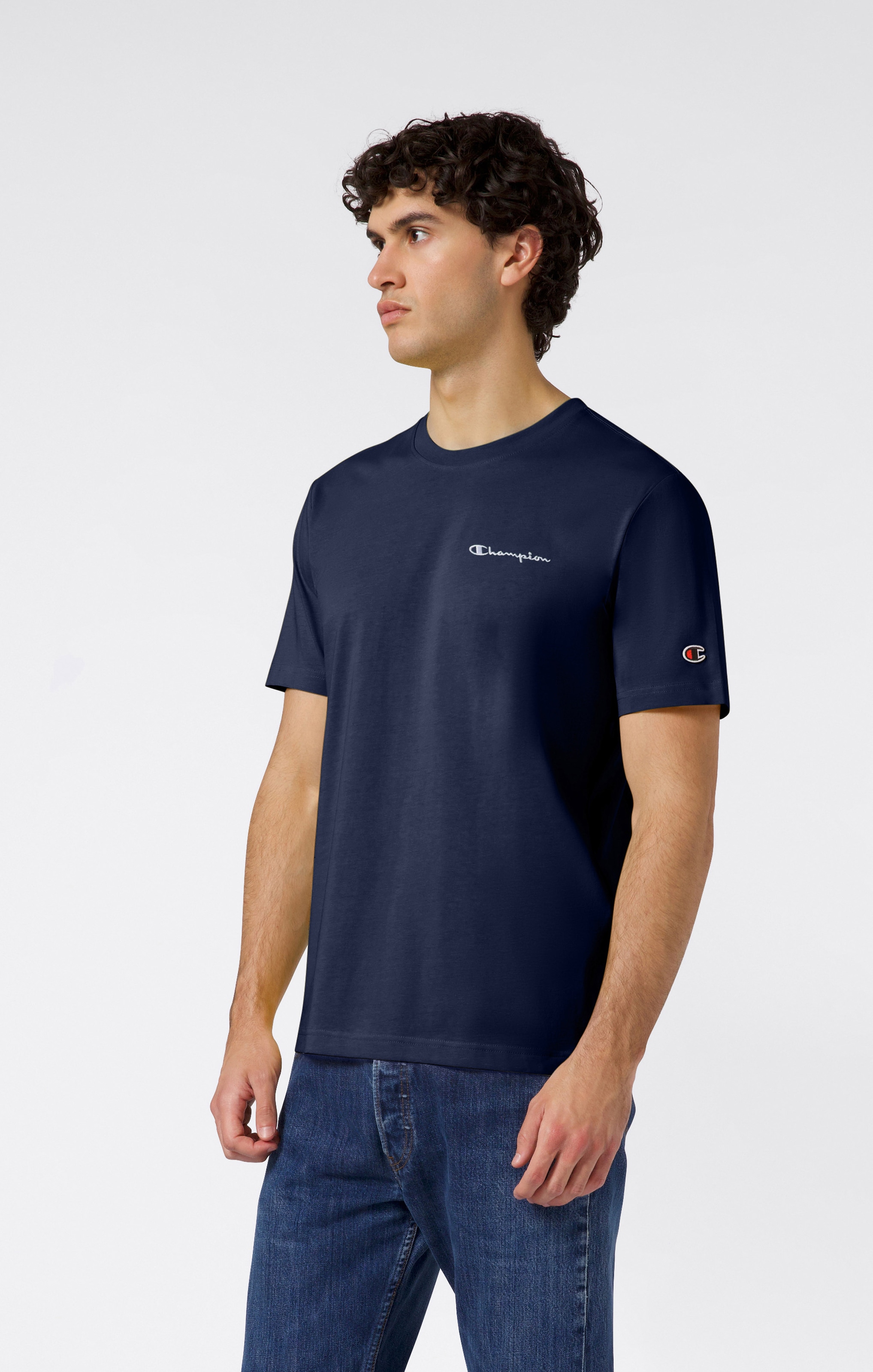 Champion T-Shirt »ICONS CONTRAST  SS Tee« sportlicher Schnitt, Kurzarm, für sportliche Aktivitäten