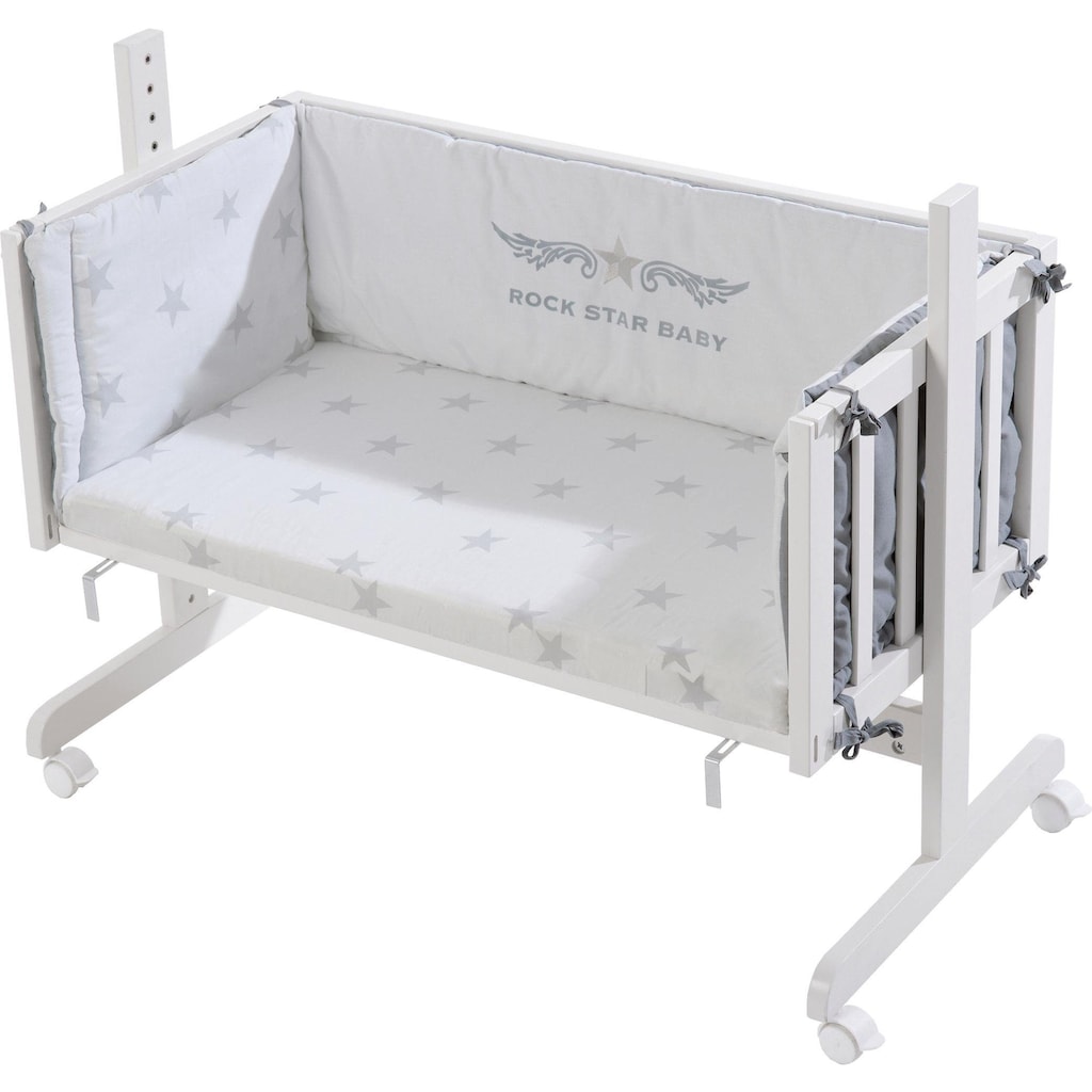 roba® Beistellbett »Rock Star Baby 2«, (4 tlg.)