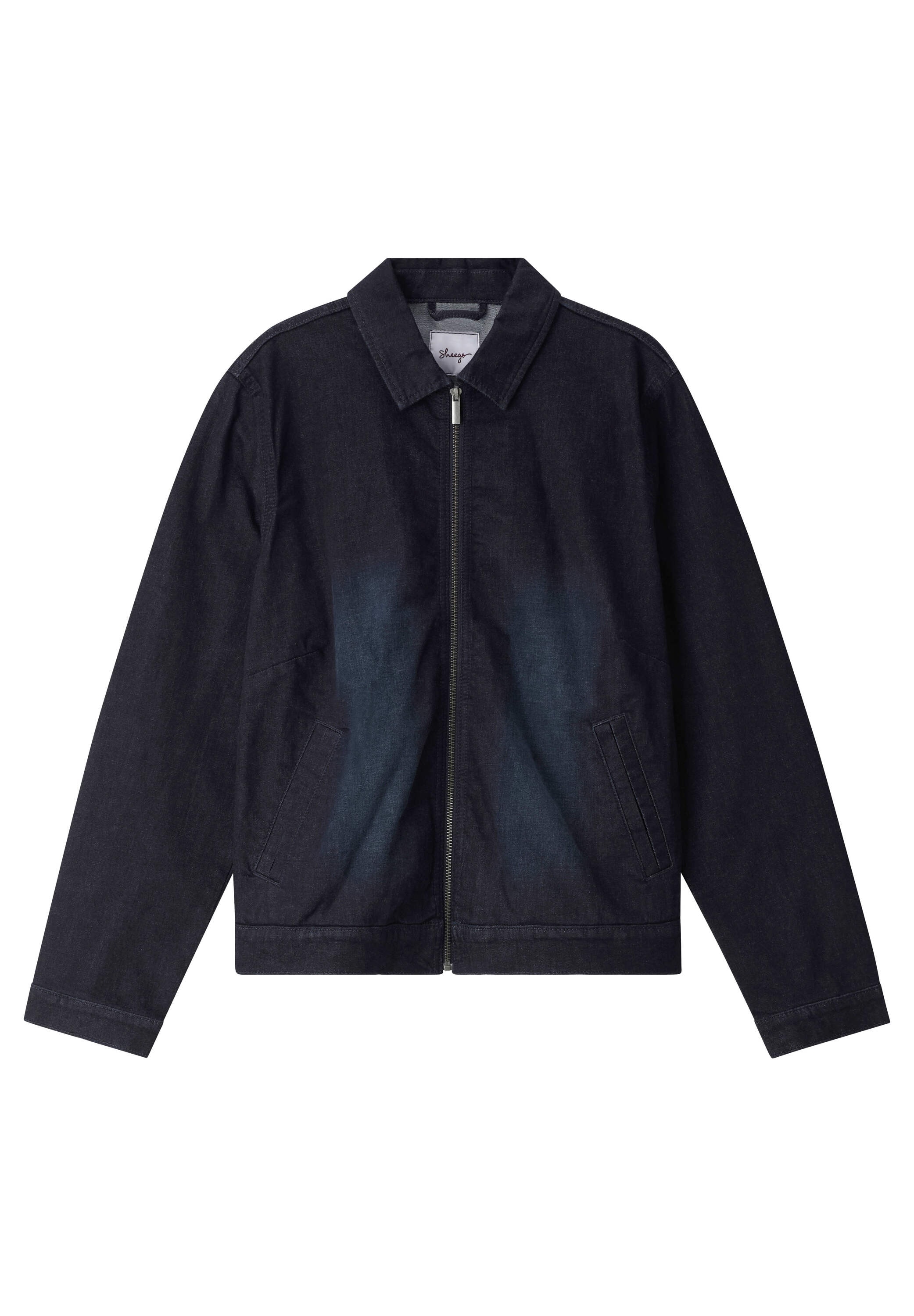 Sheego Jeansblazer »Jeansblazer Jeansjacke in Blousonform«