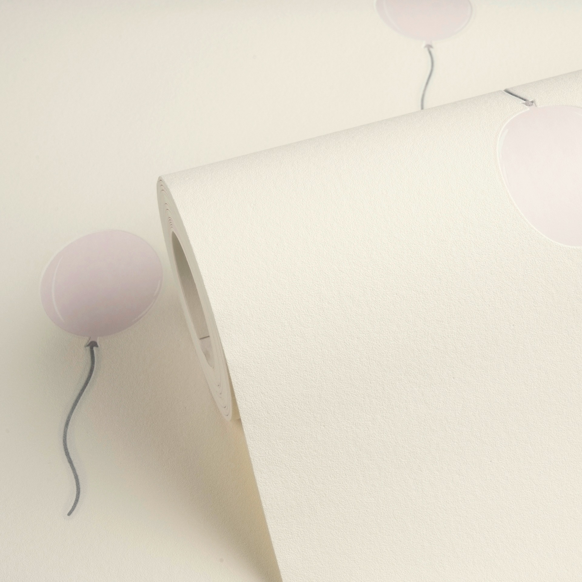 living walls Vliestapete »Kids Studio Luftballons – Vliestapete für Kinder« Motiv | grafisch | leicht glänzend glatt Luftballonmuster in sanften Farben für das Kinderzimmer