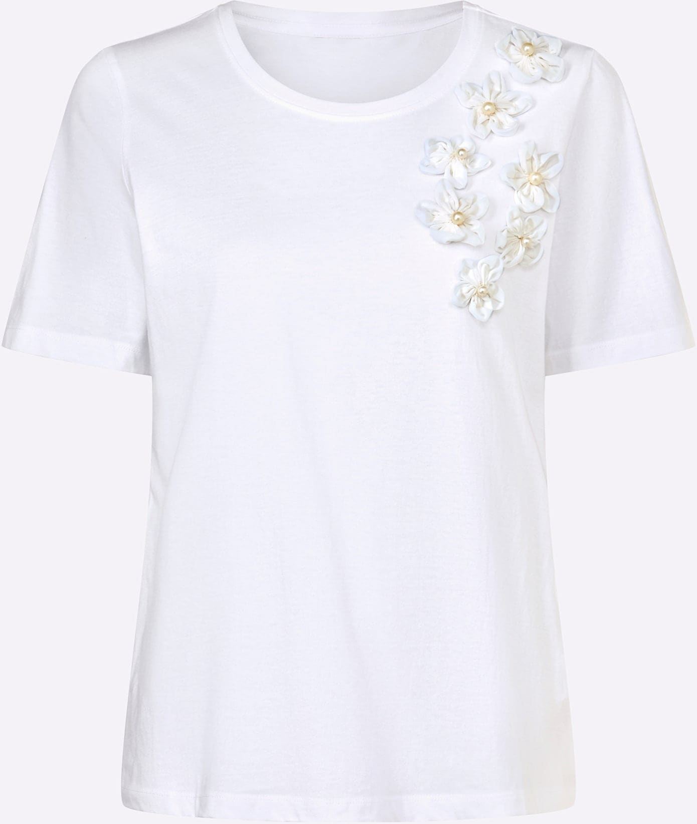 Inspirationen Rundhalsshirt »Kurzarm-Shirt« 1 tlg.