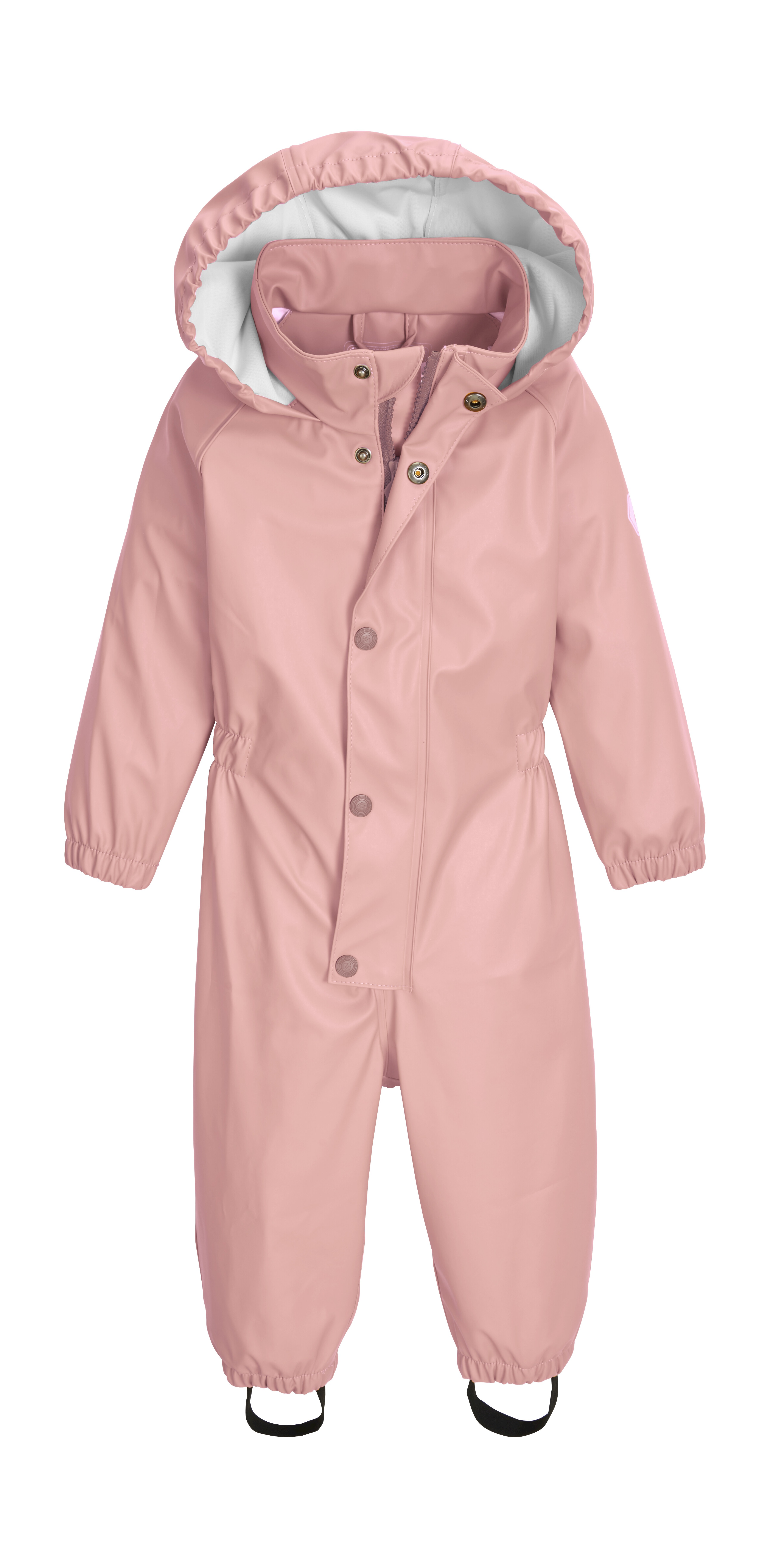 Killtec Mädchen Regenanzug »Minis PU Regenanzug uni« in pink, Größe 86/92