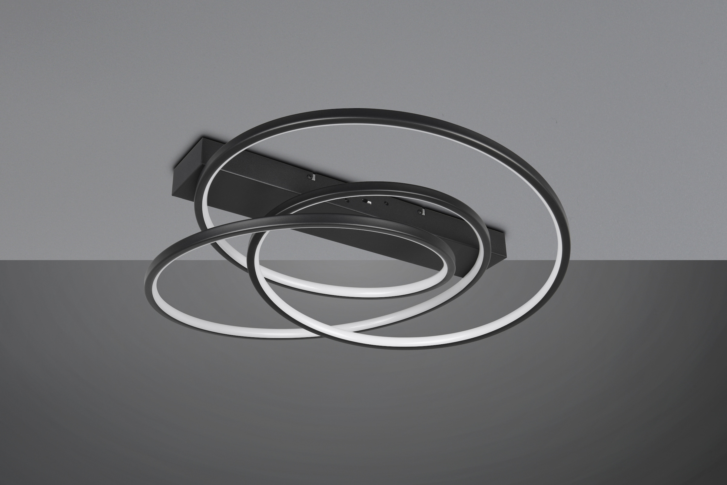 TRIO Leuchten LED Deckenleuchte »DARVIN, LED Deckenlampe 34W 4500 Lumen, dimmbar Lichtfarbe einstellbar« LED-Board 1 Stk. warmweiß - kaltweiß CCT 2300/3000/4000K warmweiß-kaltweiß, Deckenlampe Büro Wohnzimmer