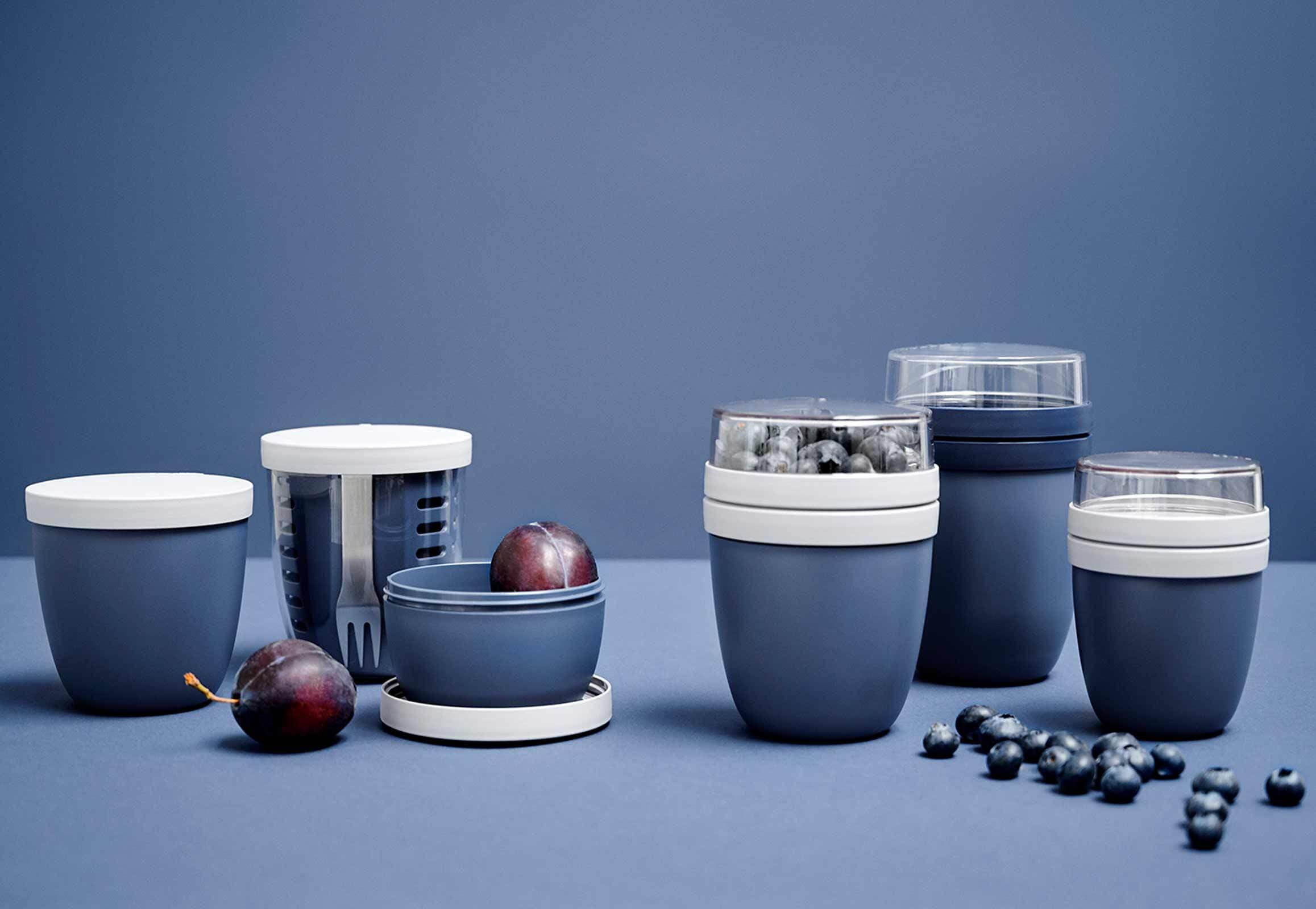 Mepal Lunchbox »Lunchpot, Fruitpot und Snackpot Ellipse 3er Set«