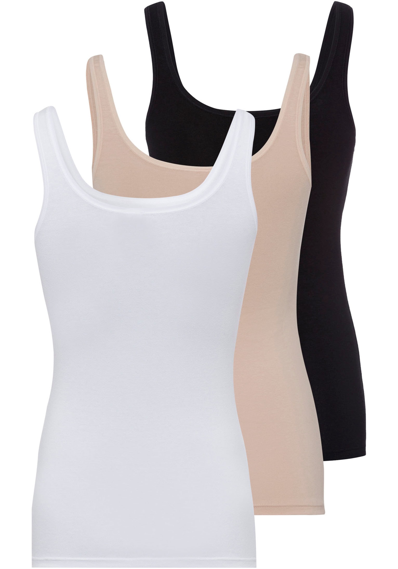 Skiny Unterhemd »Cotton Tank Top«, online OTTO (3 St.) bei