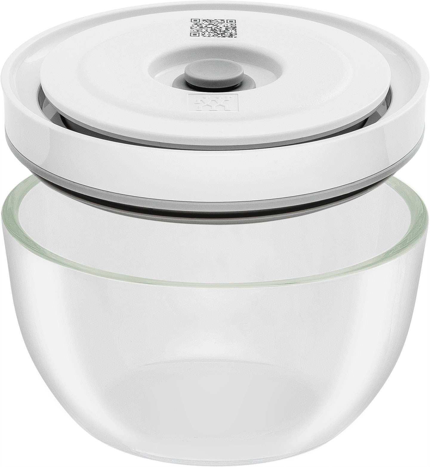 Zwilling Aufbewahrungsschüssel »Fresh & Save BOWLS«, (2 tlg., Schüssel inkl. Deckel), Vakuumschüssel S / 12 cm, Glas