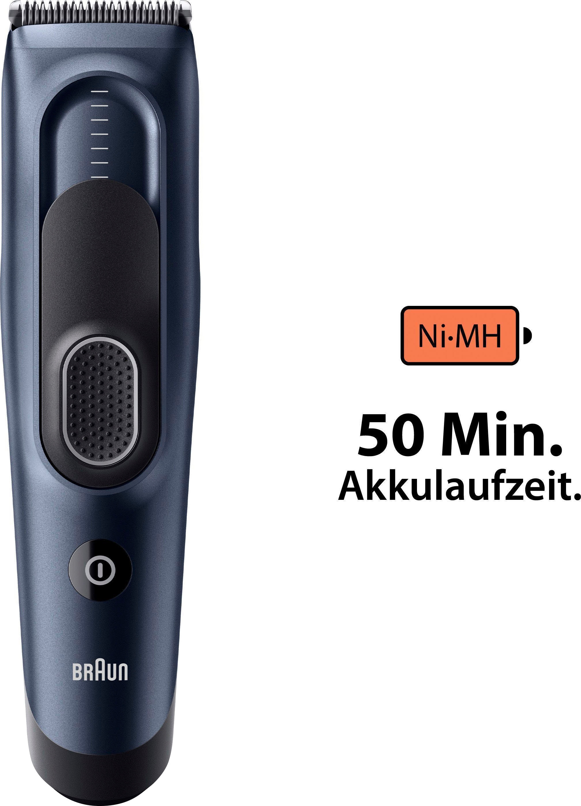 Braun Haarschneider »Haarschneider HC5350«, 2 Aufsätze, 17 Längeneinstellungen, Abwaschbar