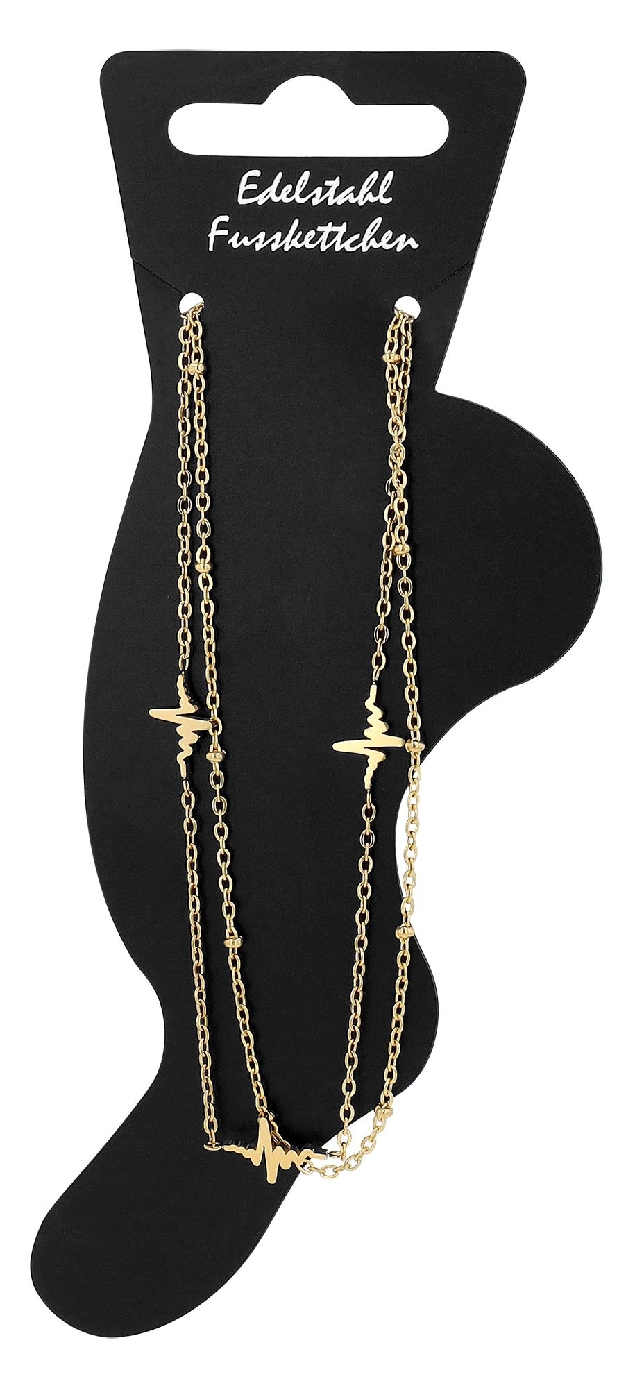 Adelia´s Armband »Damen Armband ¿ Herz aus Edelstahl 24 cm«