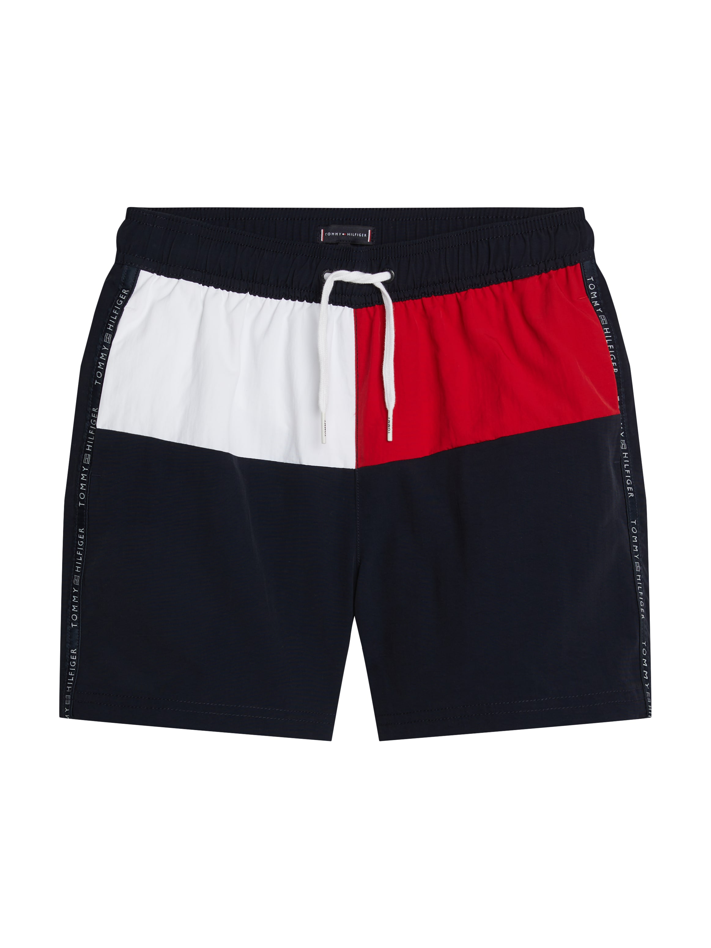 Tommy Hilfiger Swimwear Badeshorts »MEDIUM DRAWSTRING«, im Color Block-Design