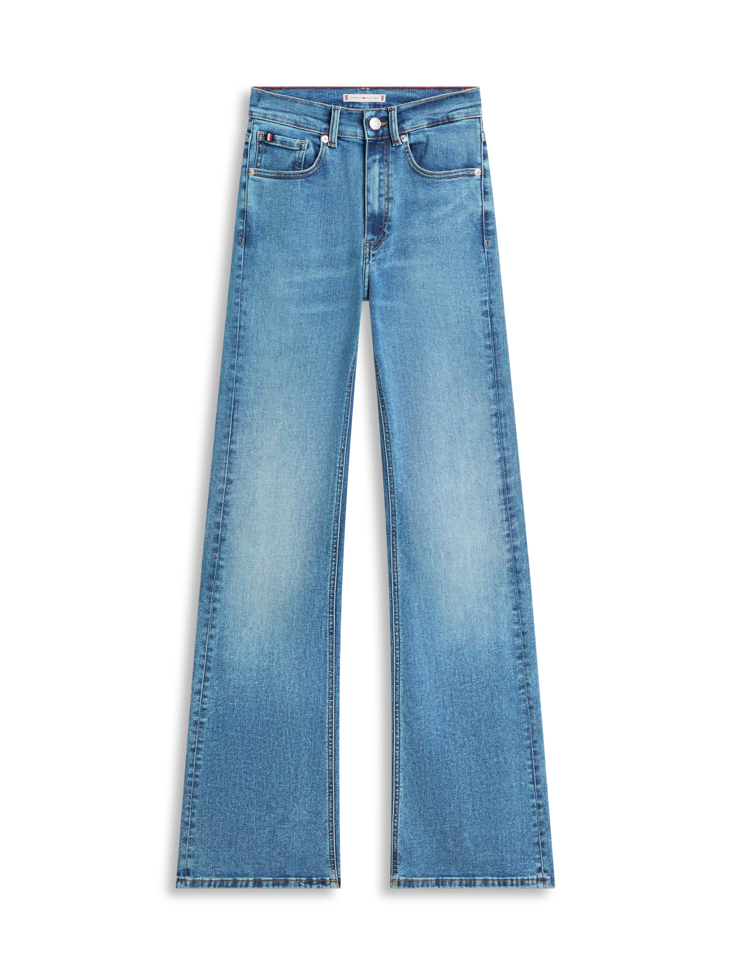 Tommy Hilfiger Bootcut-Jeans »FINN FLARE RW« Baumwoll-Mix mit Stretch, Mid Rise