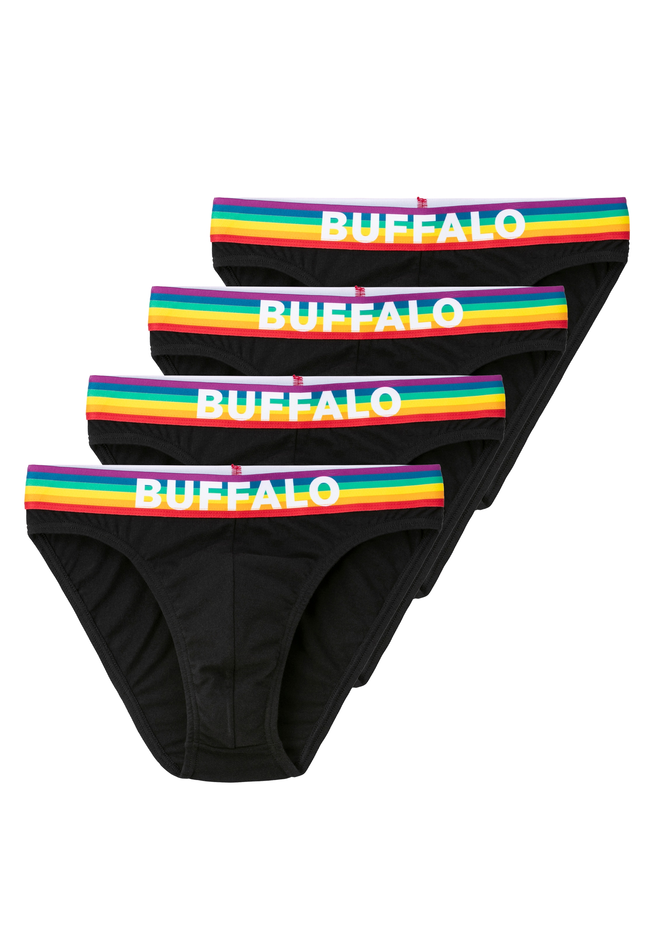 Buffalo Minislip »PRIDE«, in mit bei 4 online Regenbogenfarben St.), bestellen Webbund (Packung, OTTO
