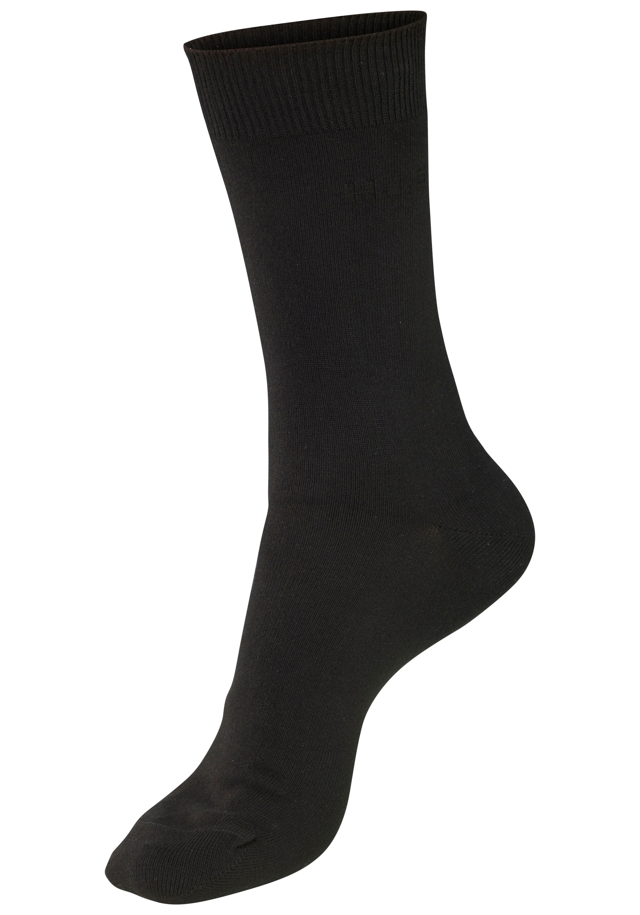 H.I.S Businesssocken »Herrensocken, Männdersocken, uni Anzugsocken,« Packung, 5 Paar tlg. mit klassischem Rippbündchen, ohne drückende Naht