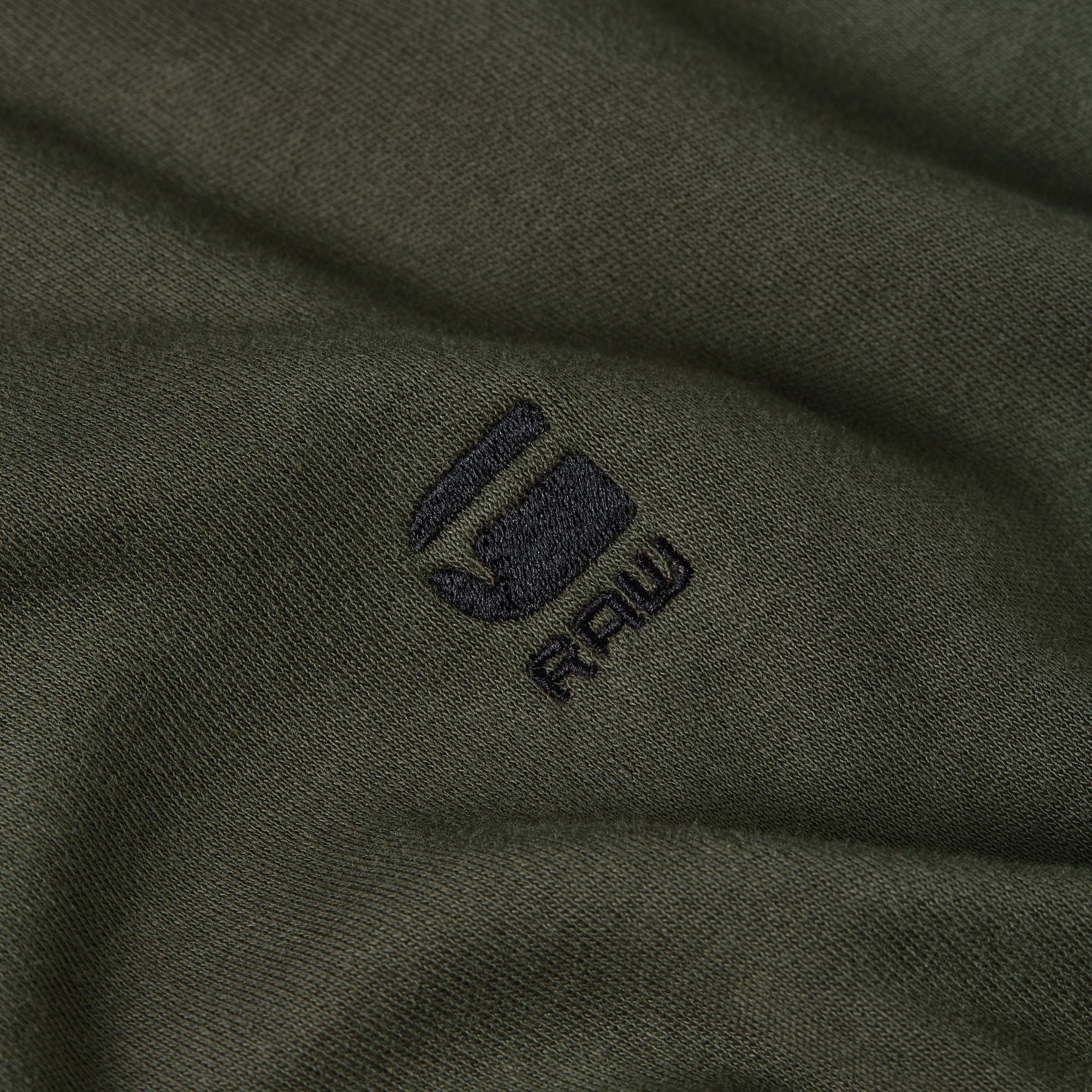 G-STAR Longsleeve »Nifous R« mit geripptem Einsatz vorne