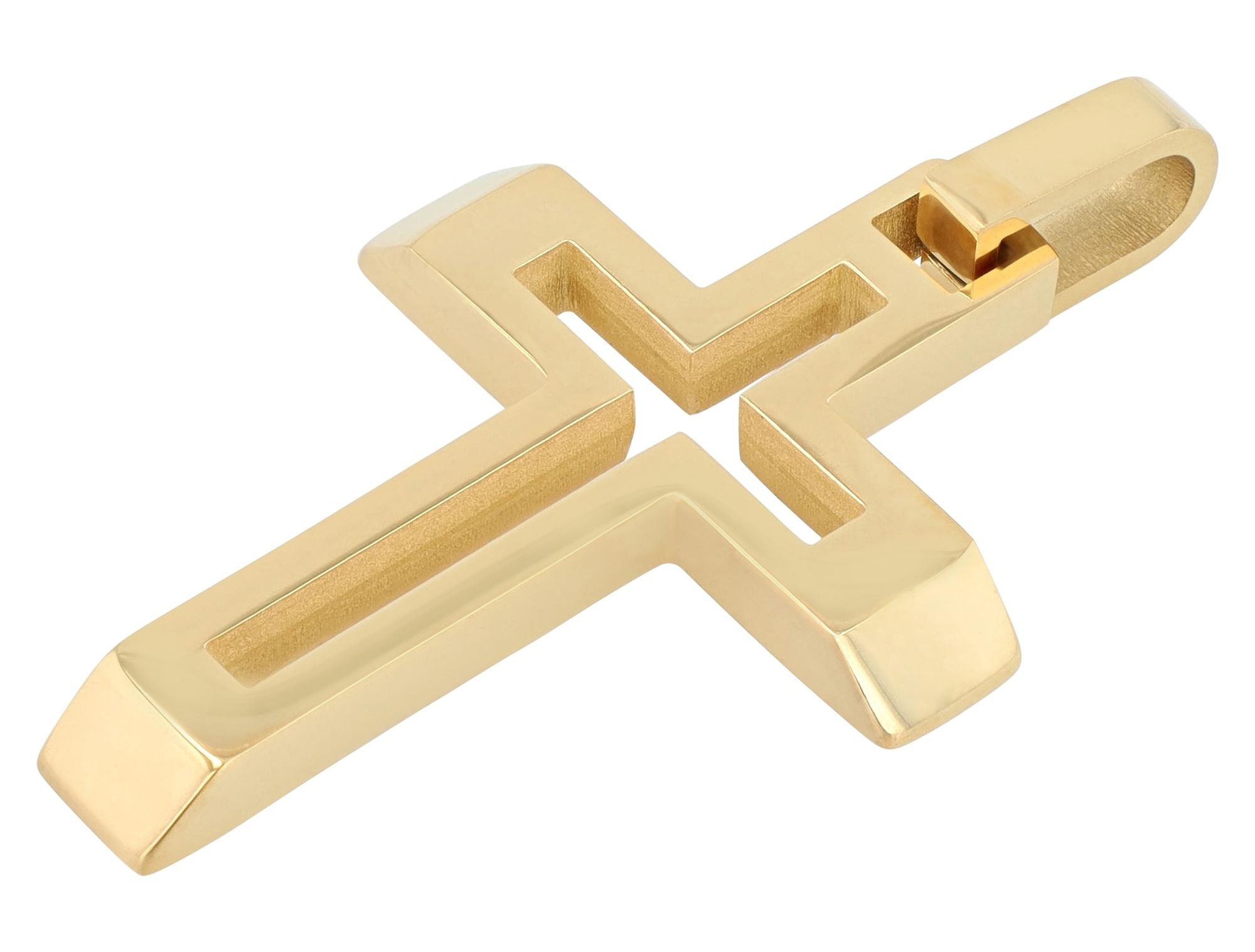 Adelia´s Kreuzanhänger »Herren Anhänger ¿ Kreuz Kreuzanhänger aus Edelstahl«