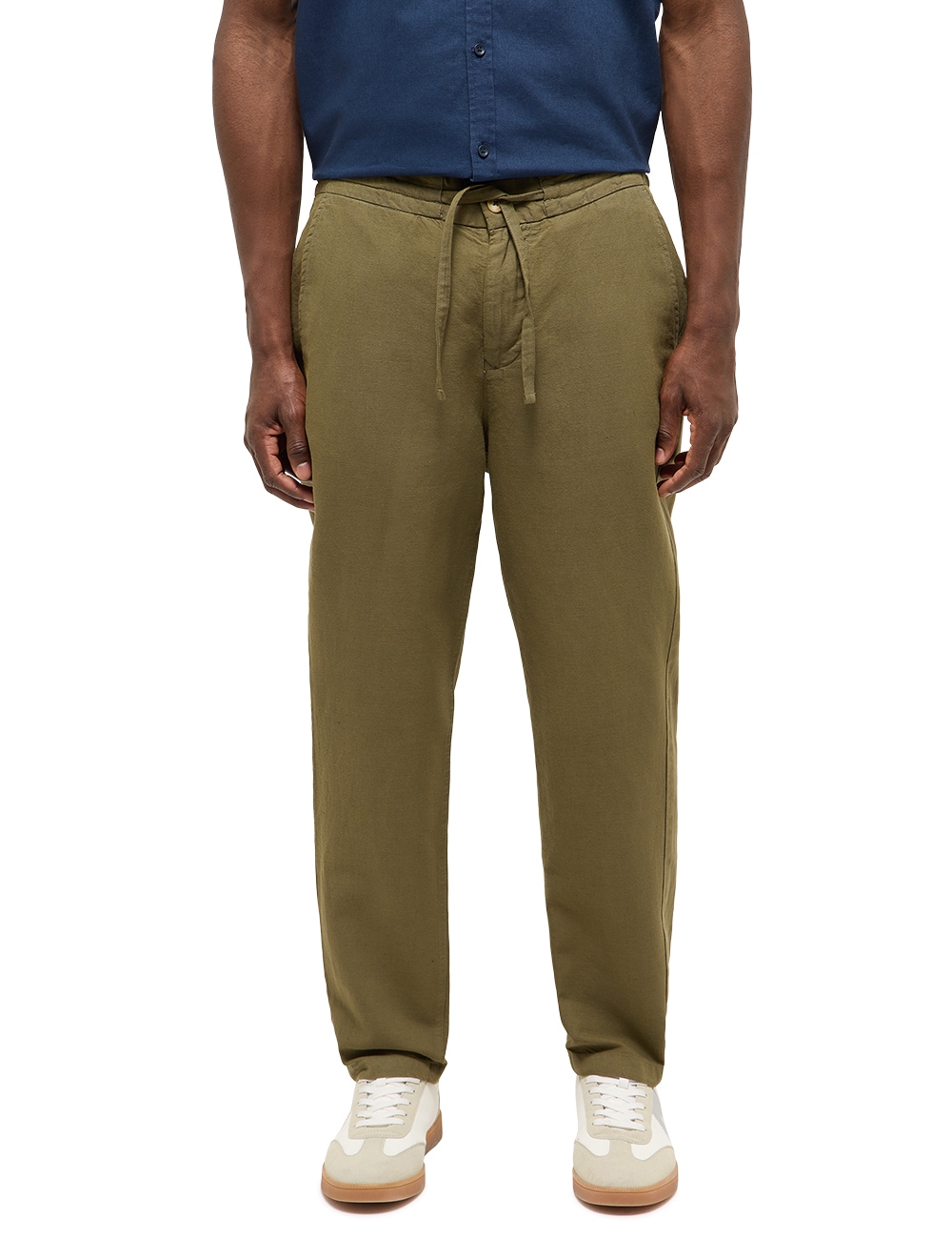 MUSTANG 5-Pocket-Hose »Herren Style Milano Linen Jogger«