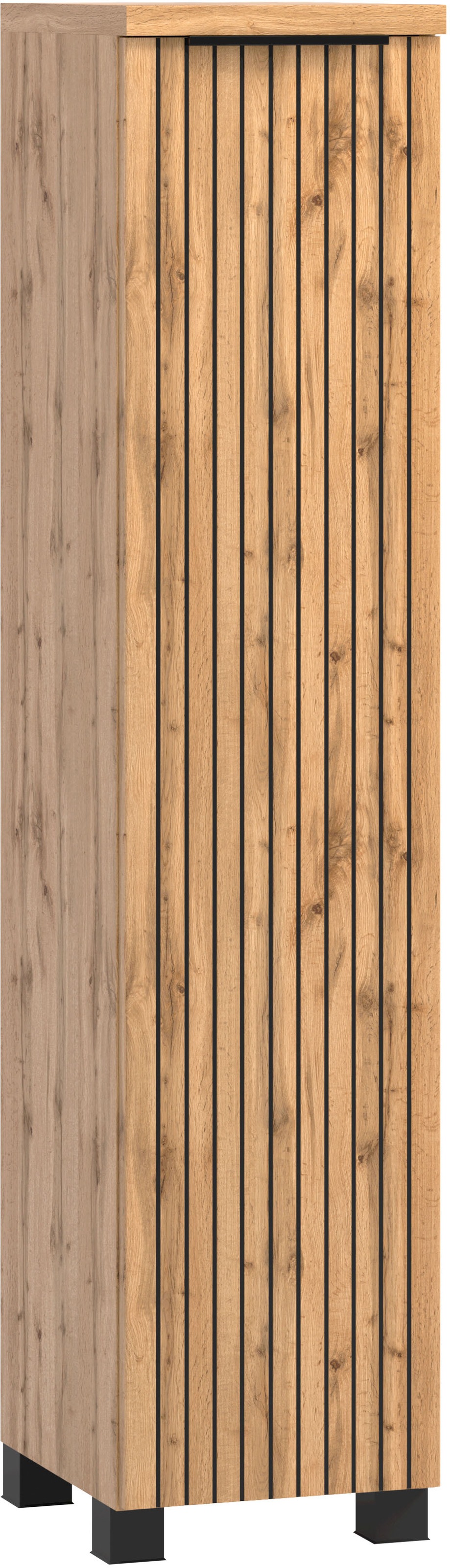 welltime Midischrank, Welltime, Breite 30 cm, reversibel, 1 Tür, gedämpft