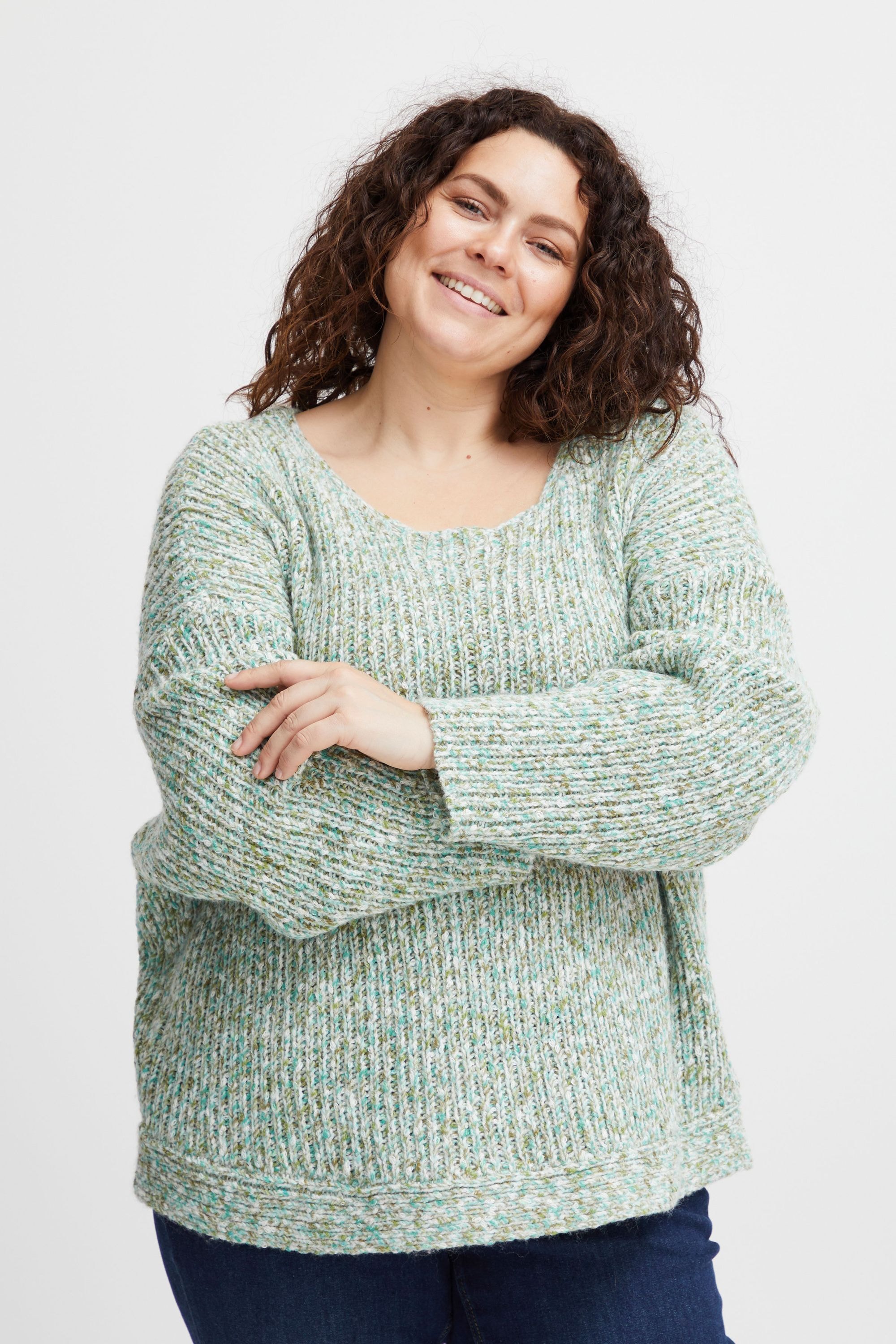 fransa Strickfleece-Pullover »Strickpullover FPSpotta«
