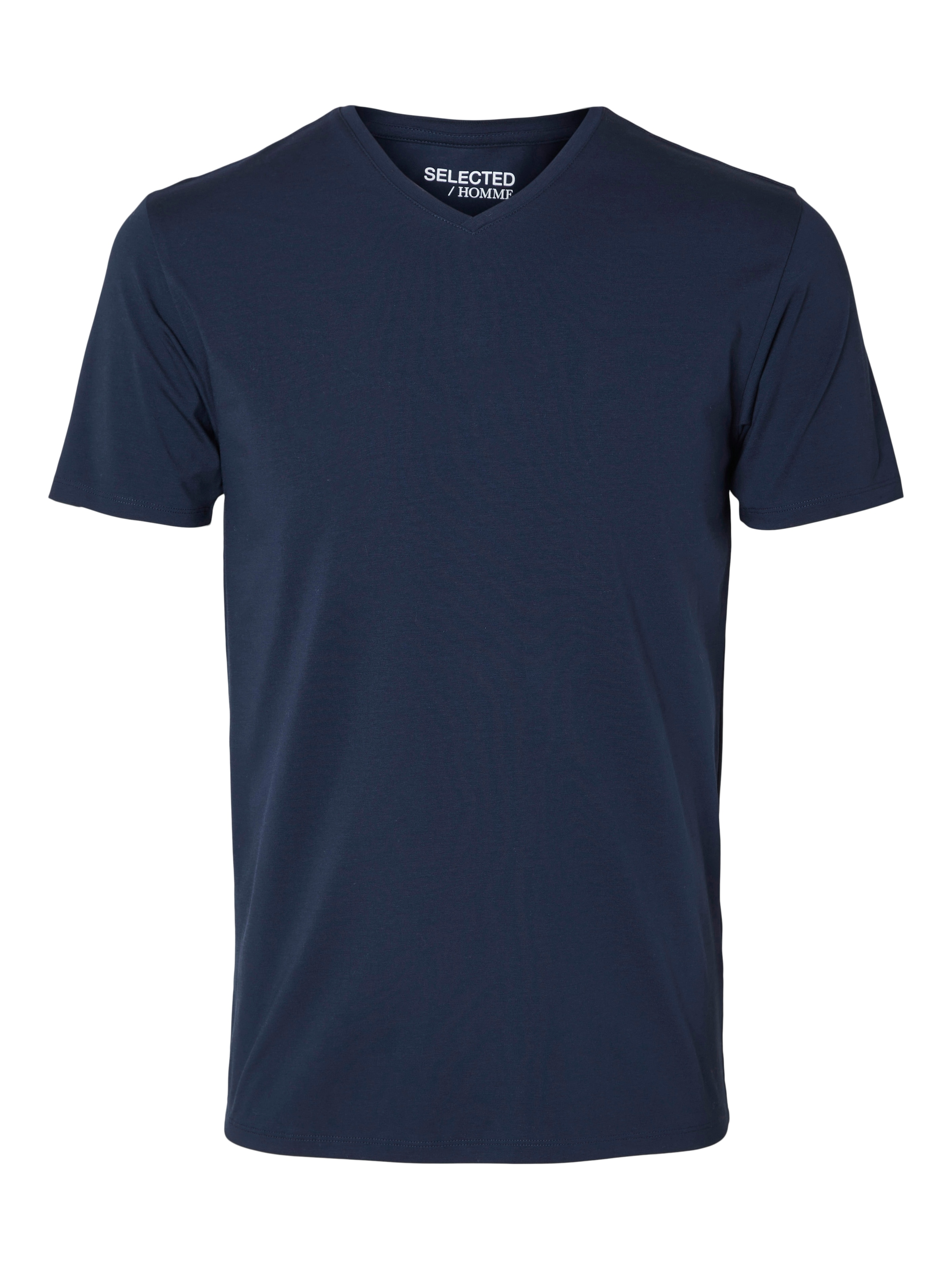 SELECTED V-Shirt »SLHNEWPIMA SS V-NECK TEE B NOOS«