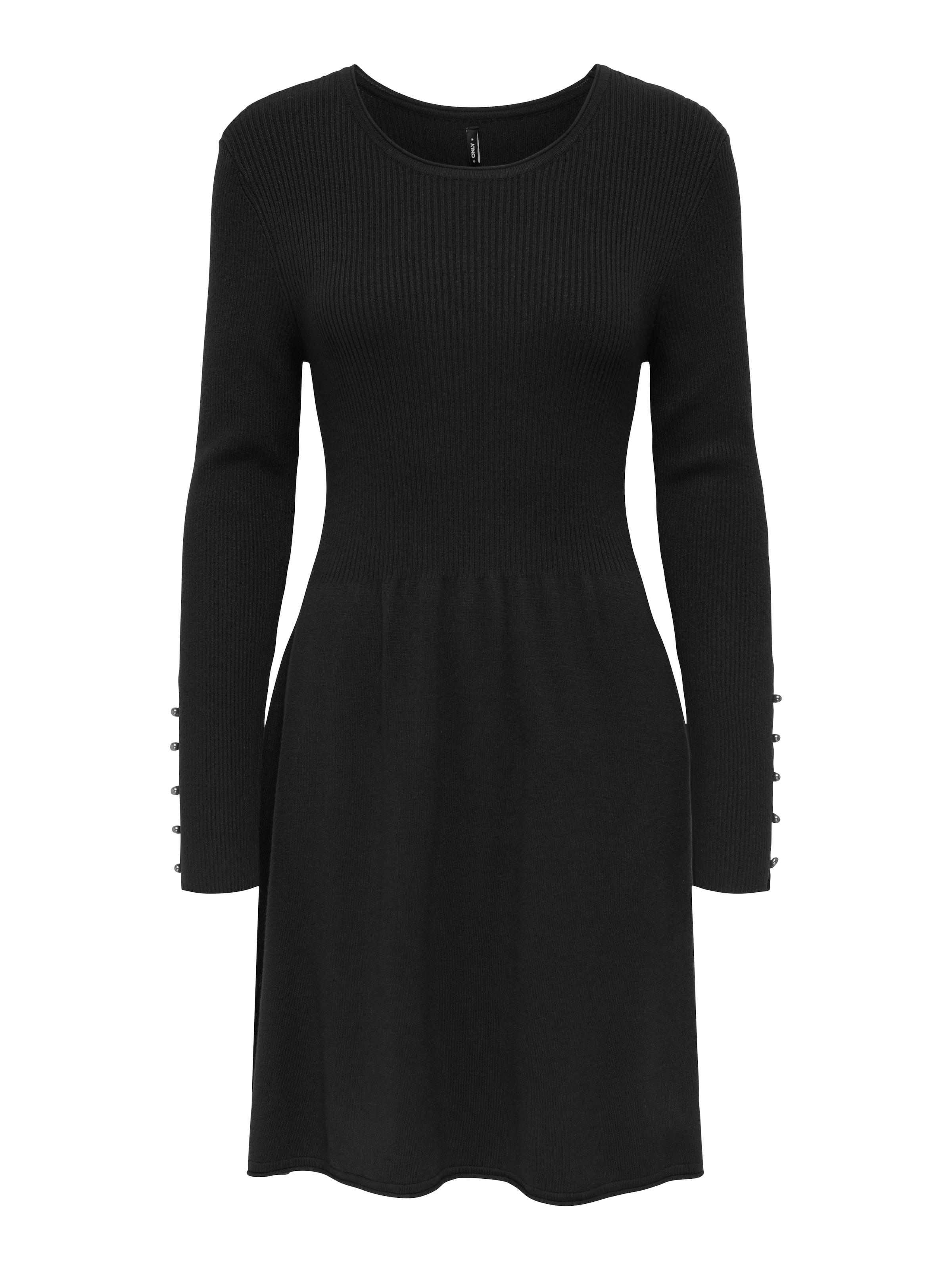 ONLY Midikleid »ONLNATASCHA LS PEARL O-NECK DRESS CC KNT«