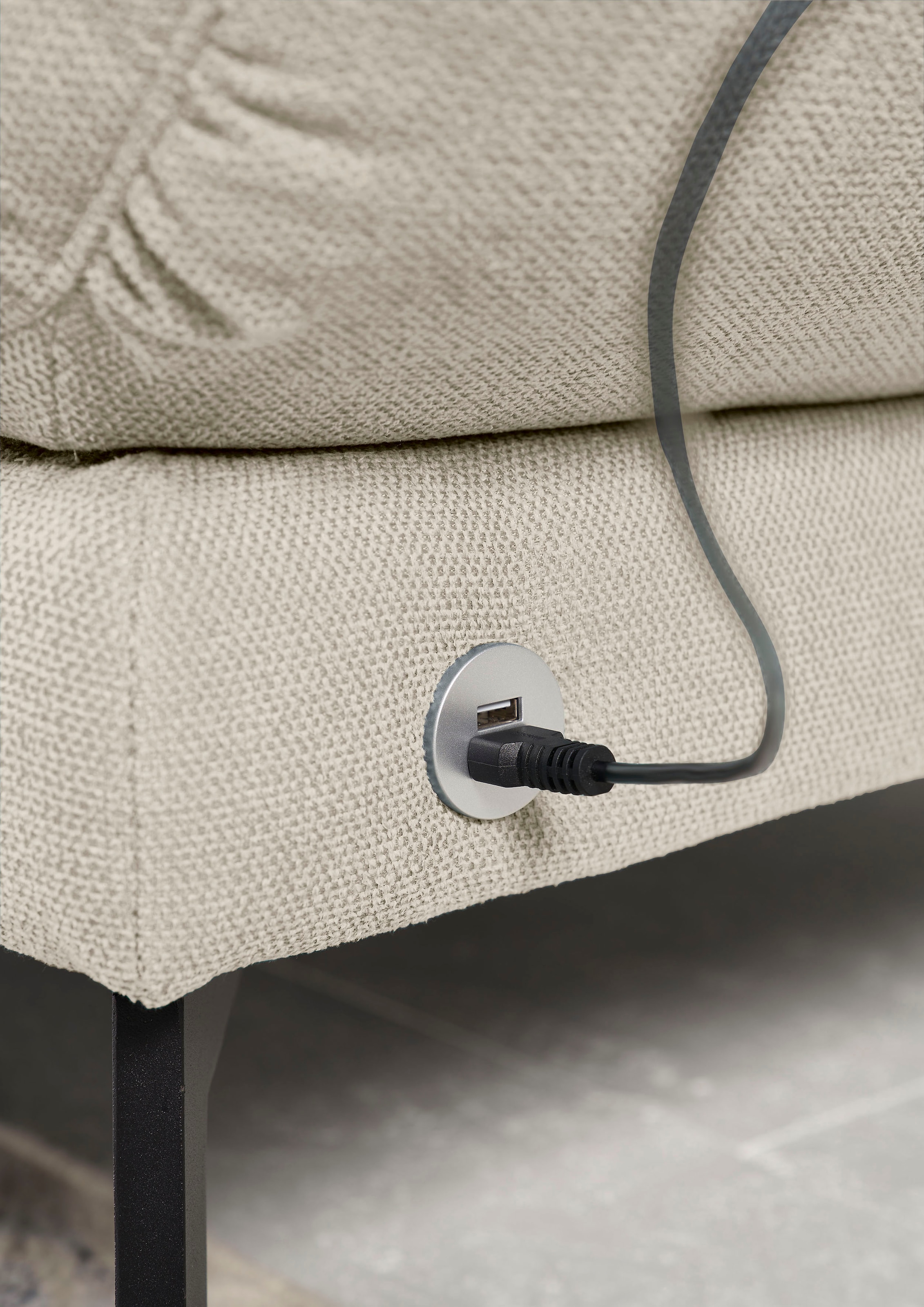 3C Candy Ecksofa »Kairo modernes Multifunktions-Sofa, bequem, L-Form«, inklusive Drehsitz, Armlehnen- und Rückenverstellung, OTTOs Choice