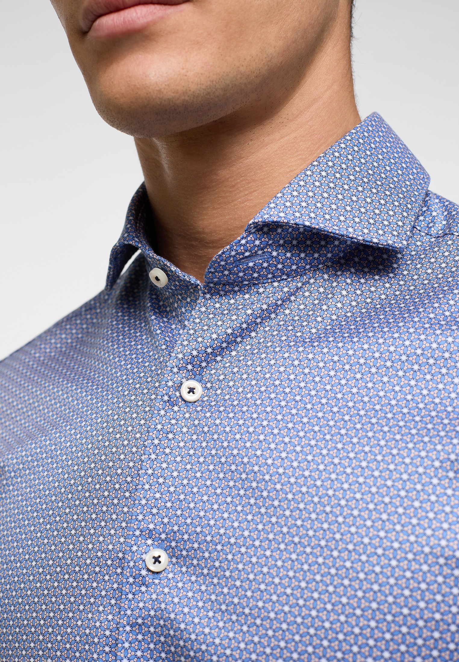Eterna Langarmhemd »SLIM FIT«