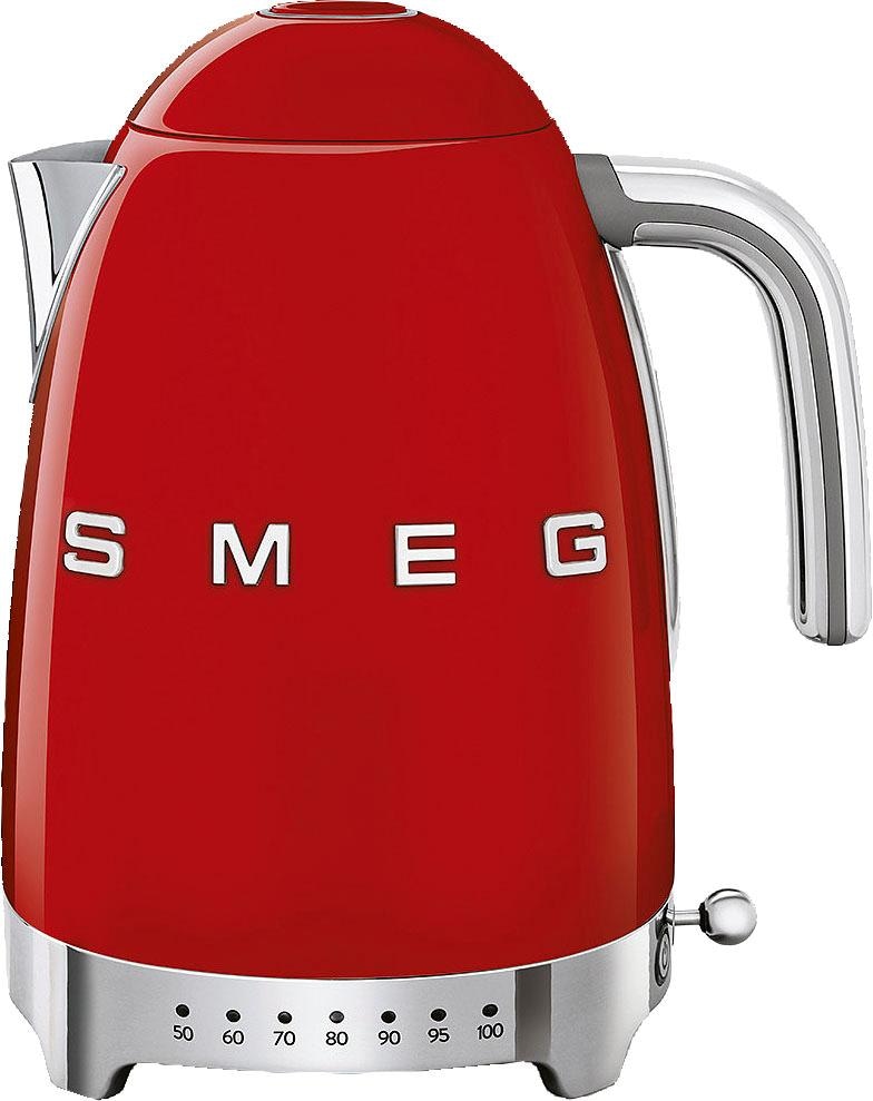 Smeg Wasserkocher »KLF04RDEU« 1,7 l 2400 W in rot