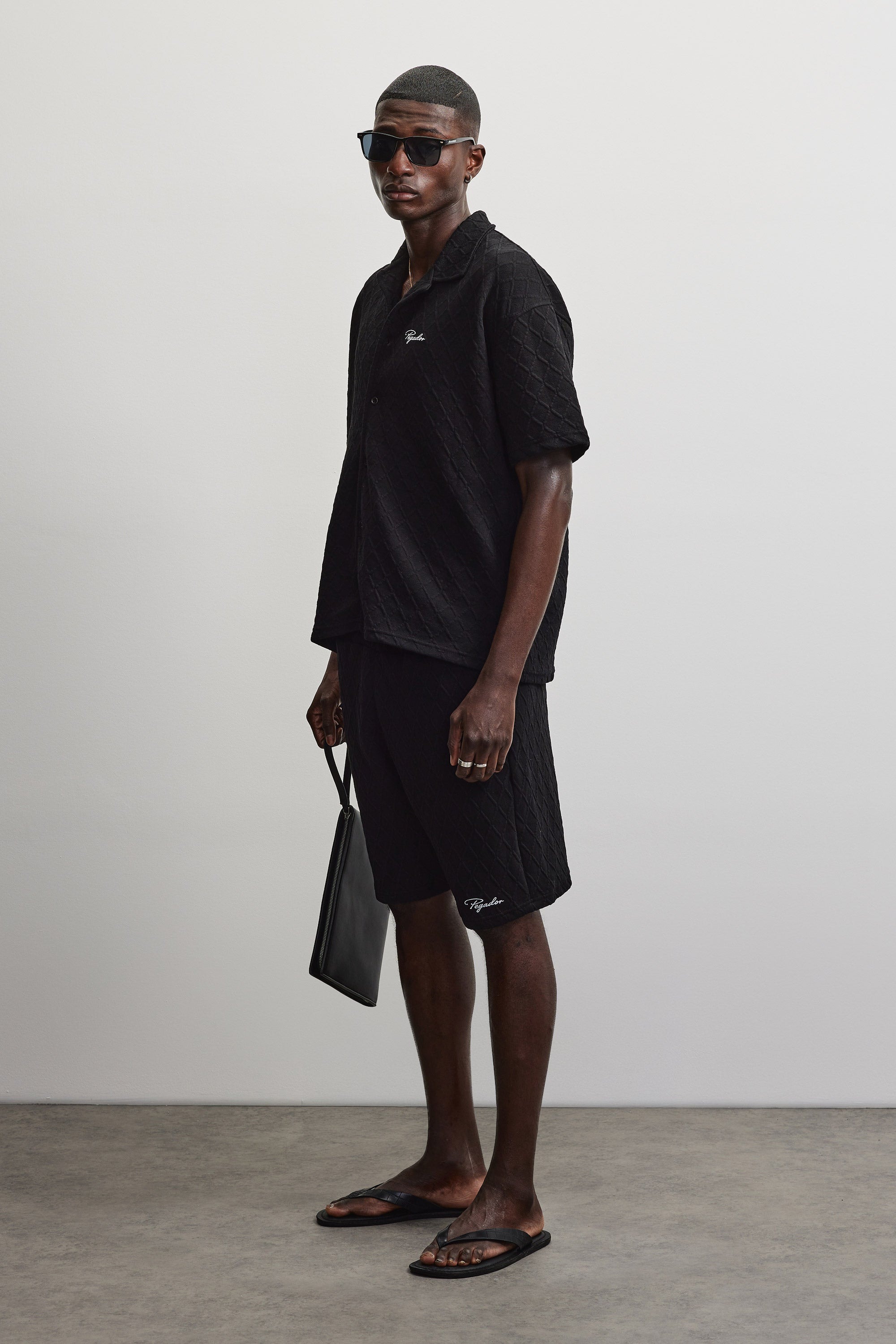 PEGADOR Shorts »JOVREN STRUCTURED SHORTS«